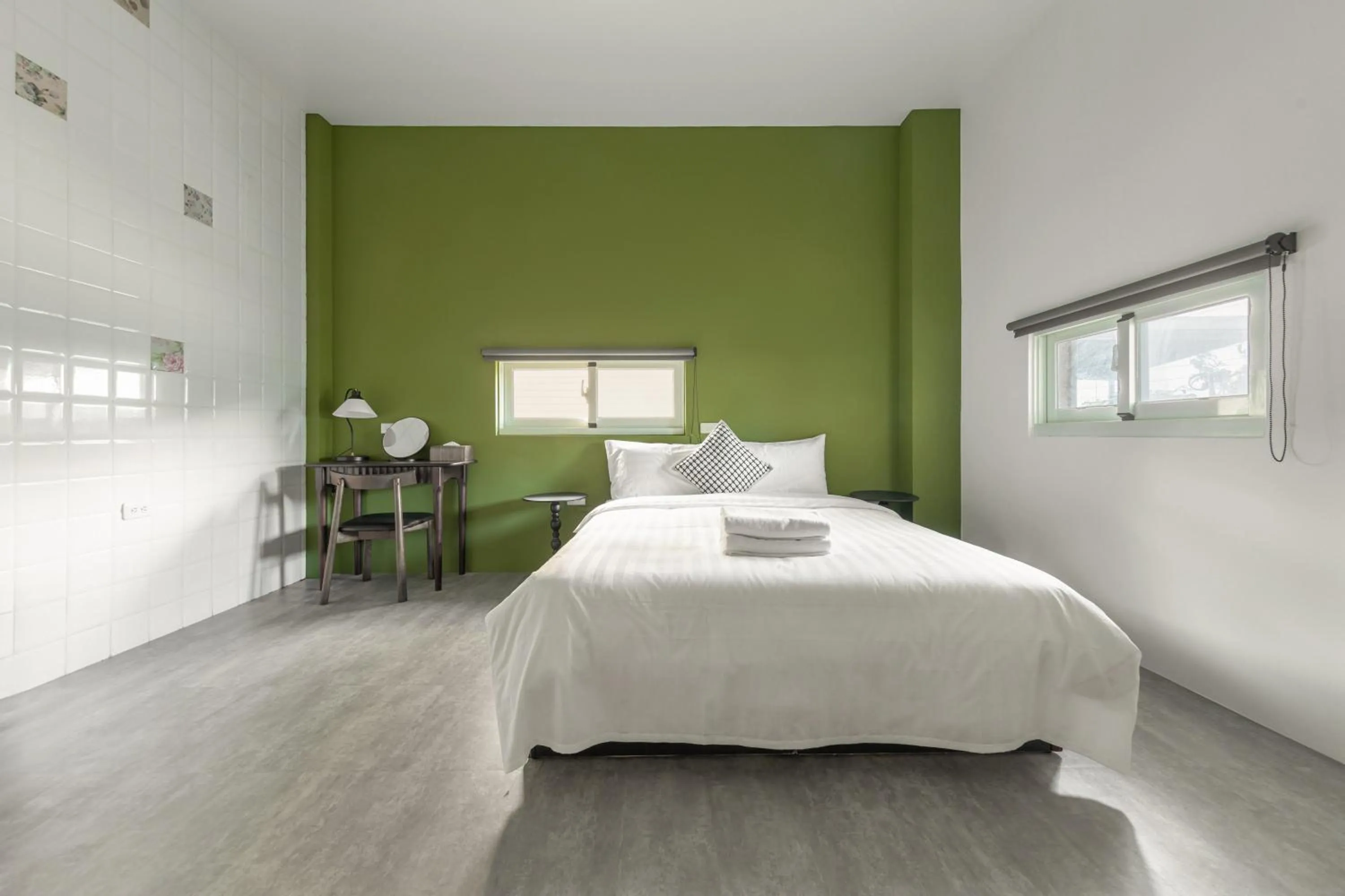 Bed in Sunset Mu Style Inn