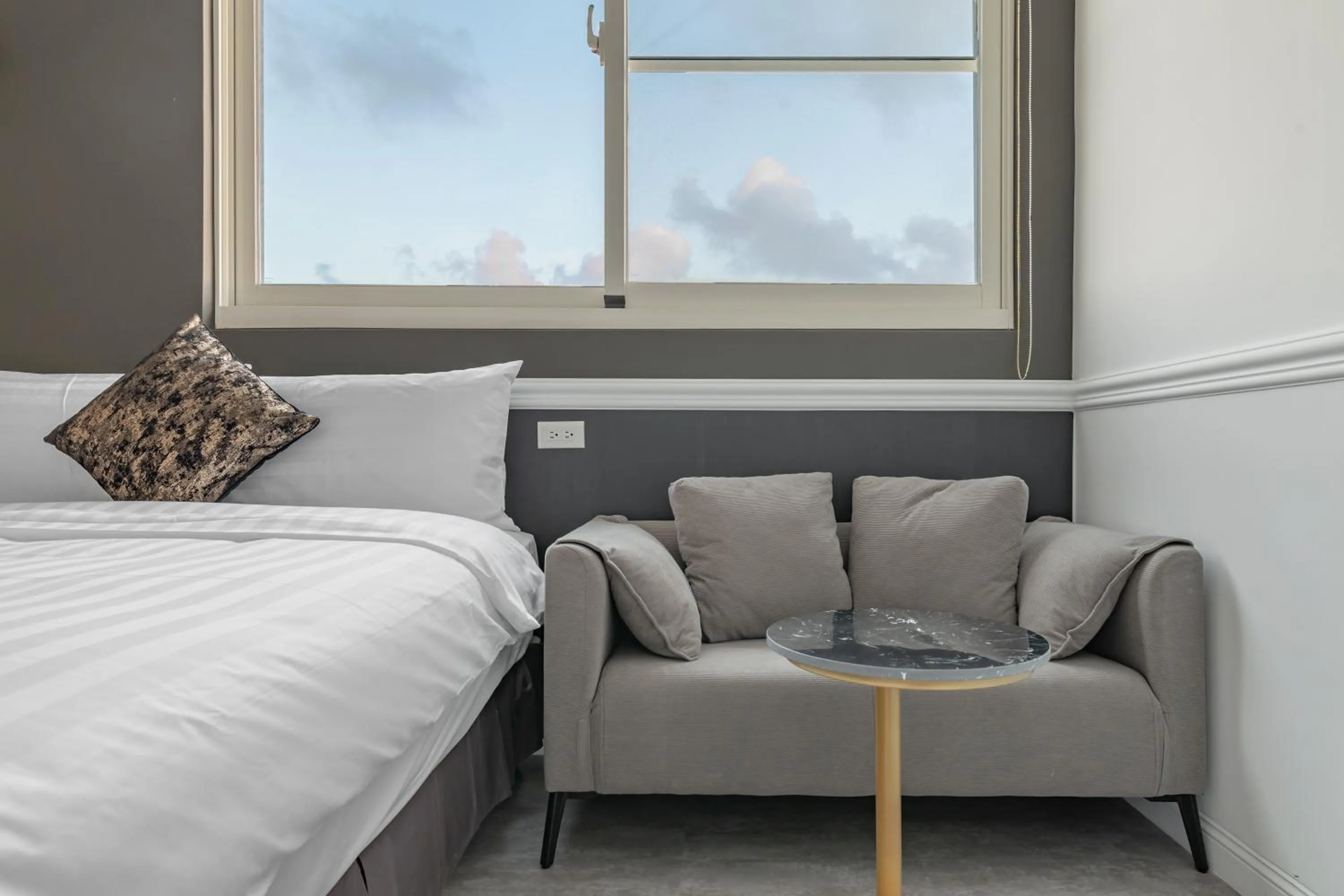 Bedroom, Bed in Sunset Mu Style Inn