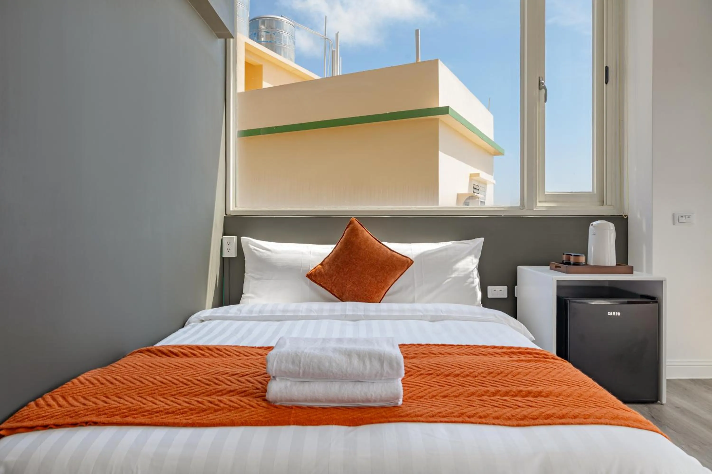 Bed in Sunset Mu Style Inn