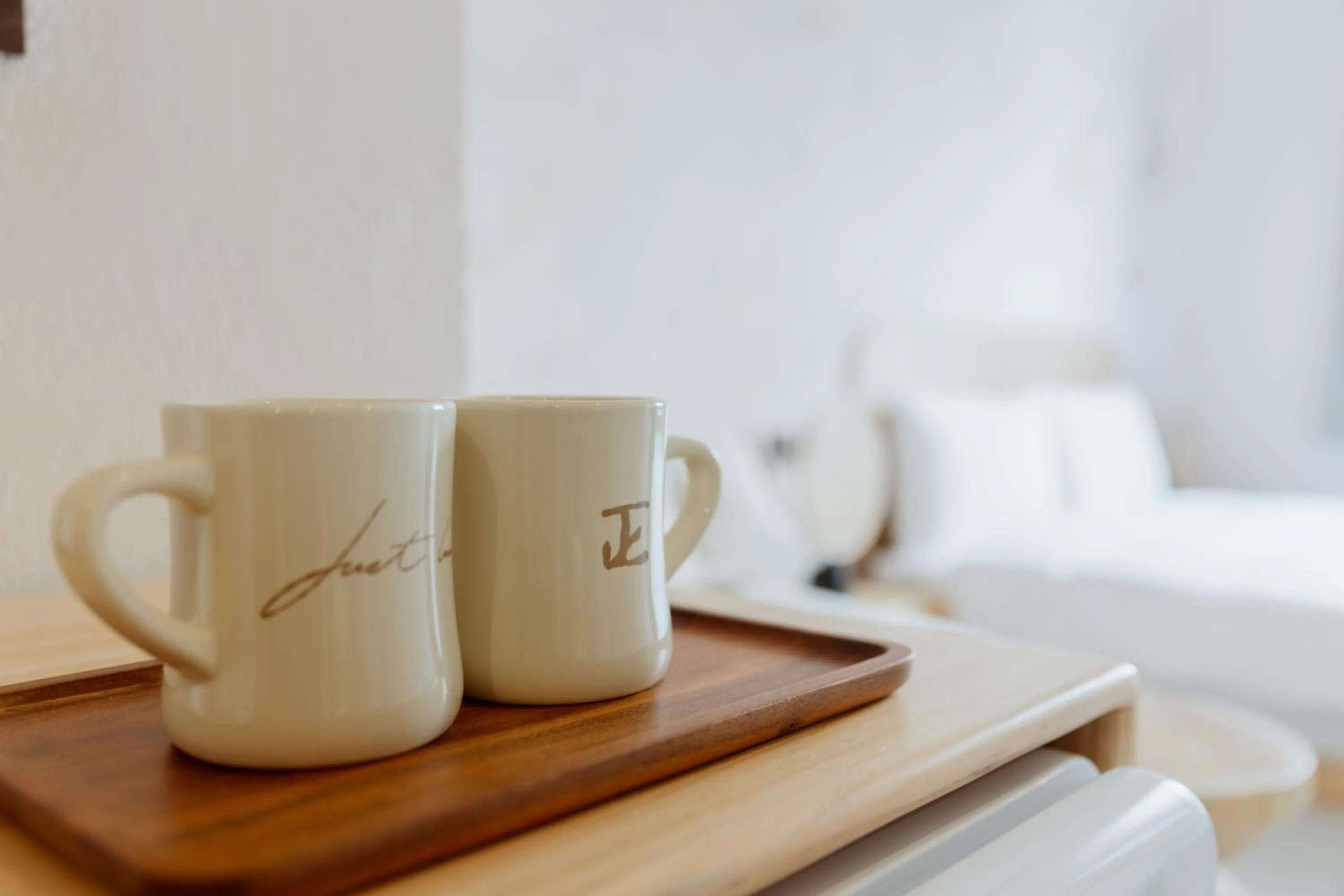 Bed in Just Inn Kaohsiung