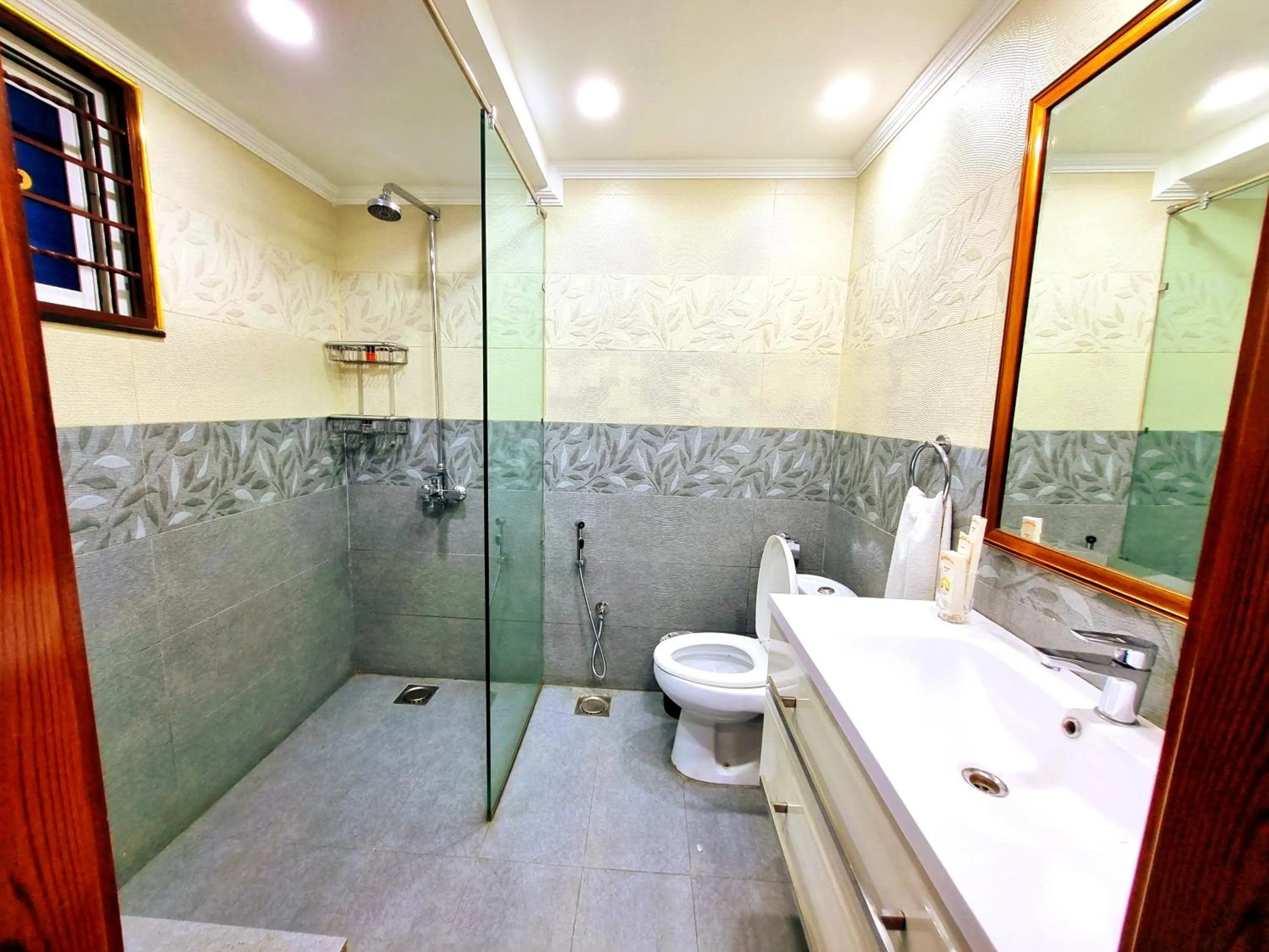 Shower in Hayyat Luxury Hotel Suites