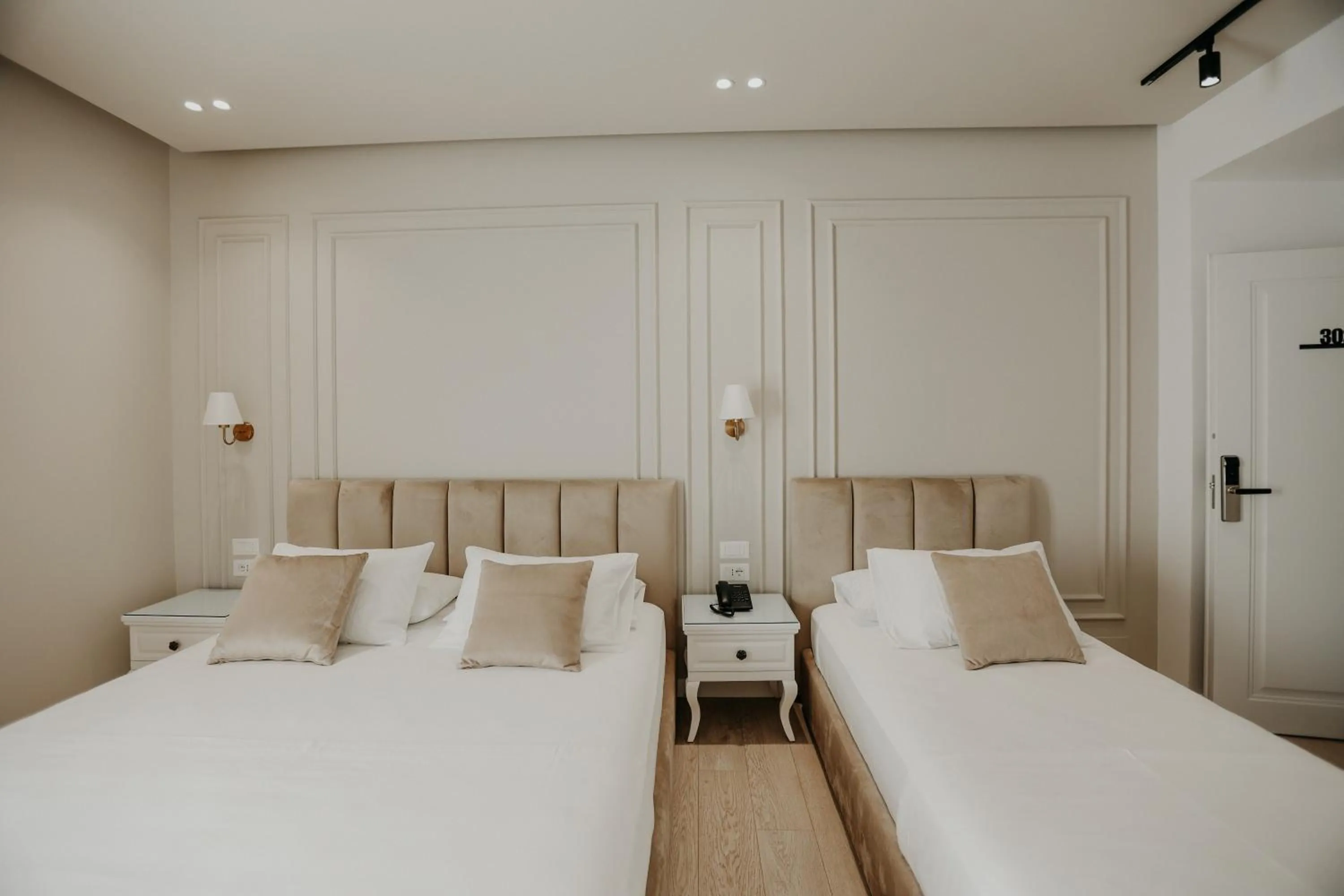 Bed in Seaside Hotel