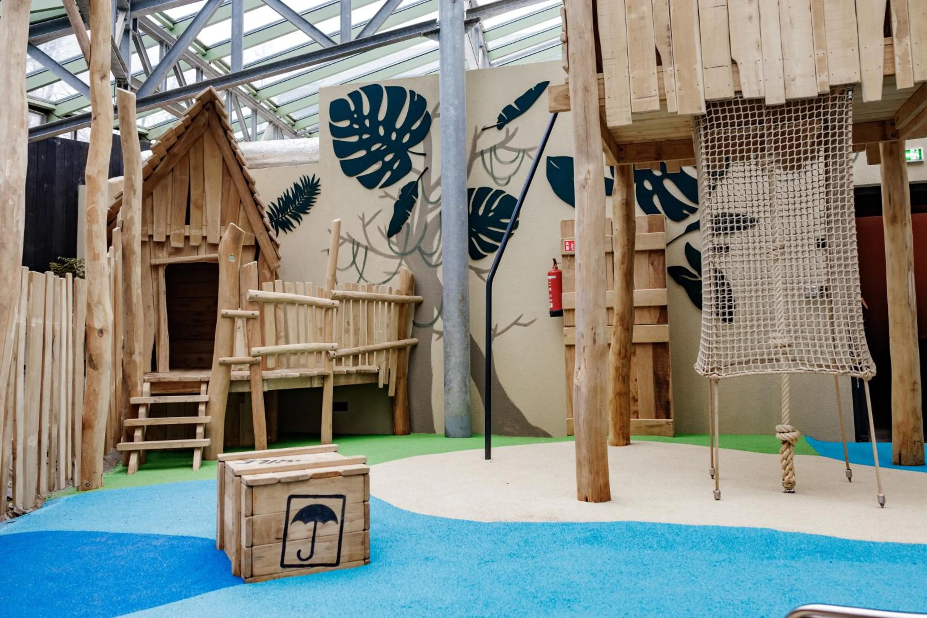 Children play ground in Hillview Hotel Grandvoir