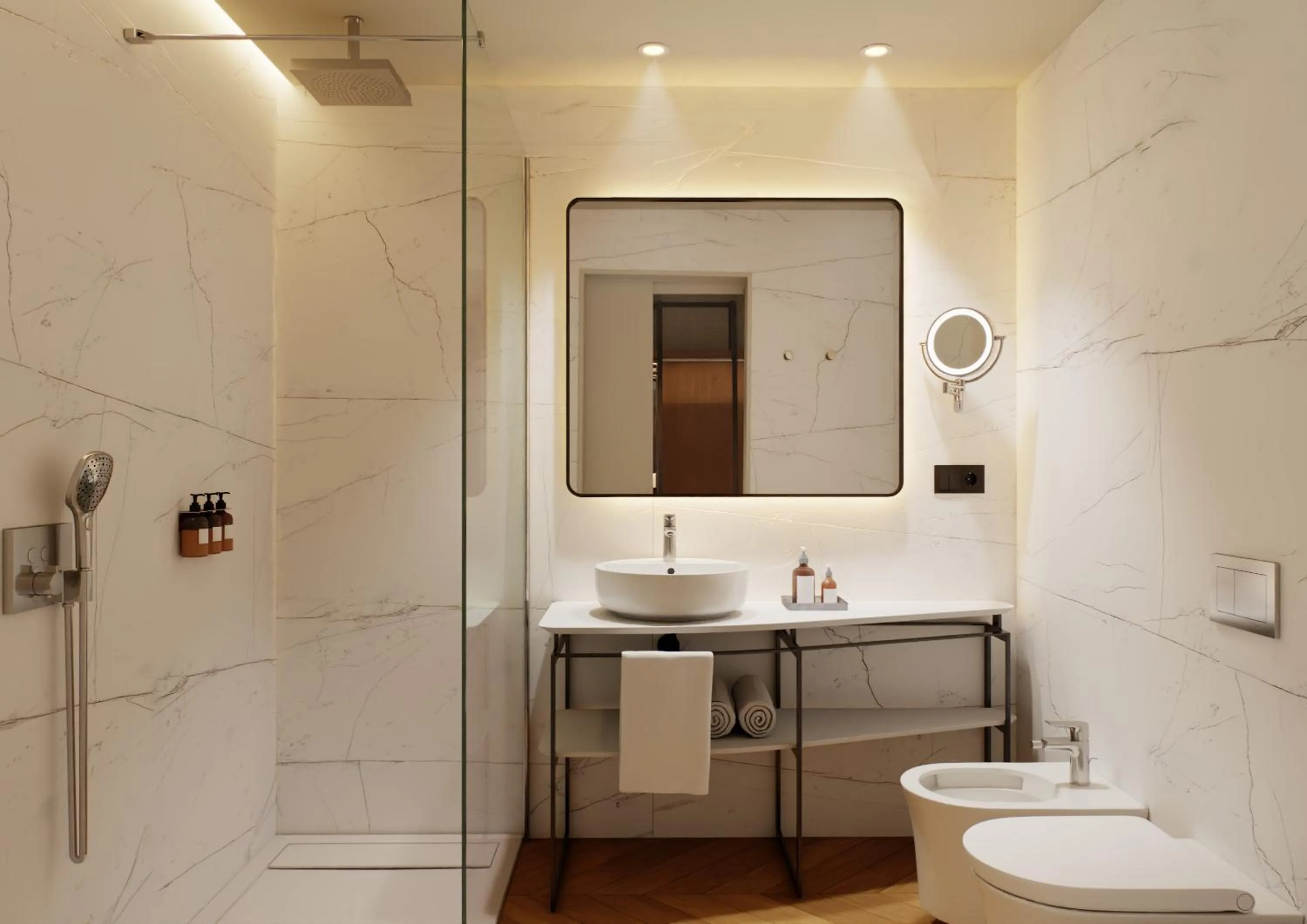 Bathroom in Hotel Midas Roma - A member of Barcelo Hotel Group