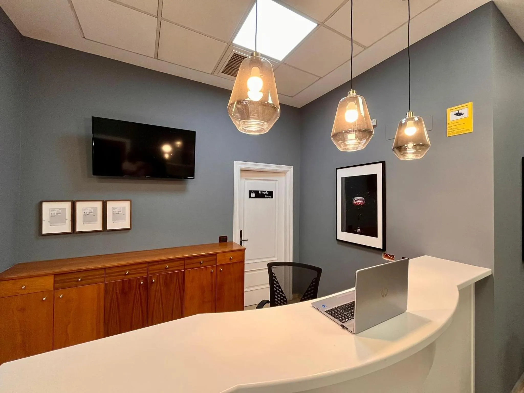 Lobby or reception in Hotel Alda Malvasía