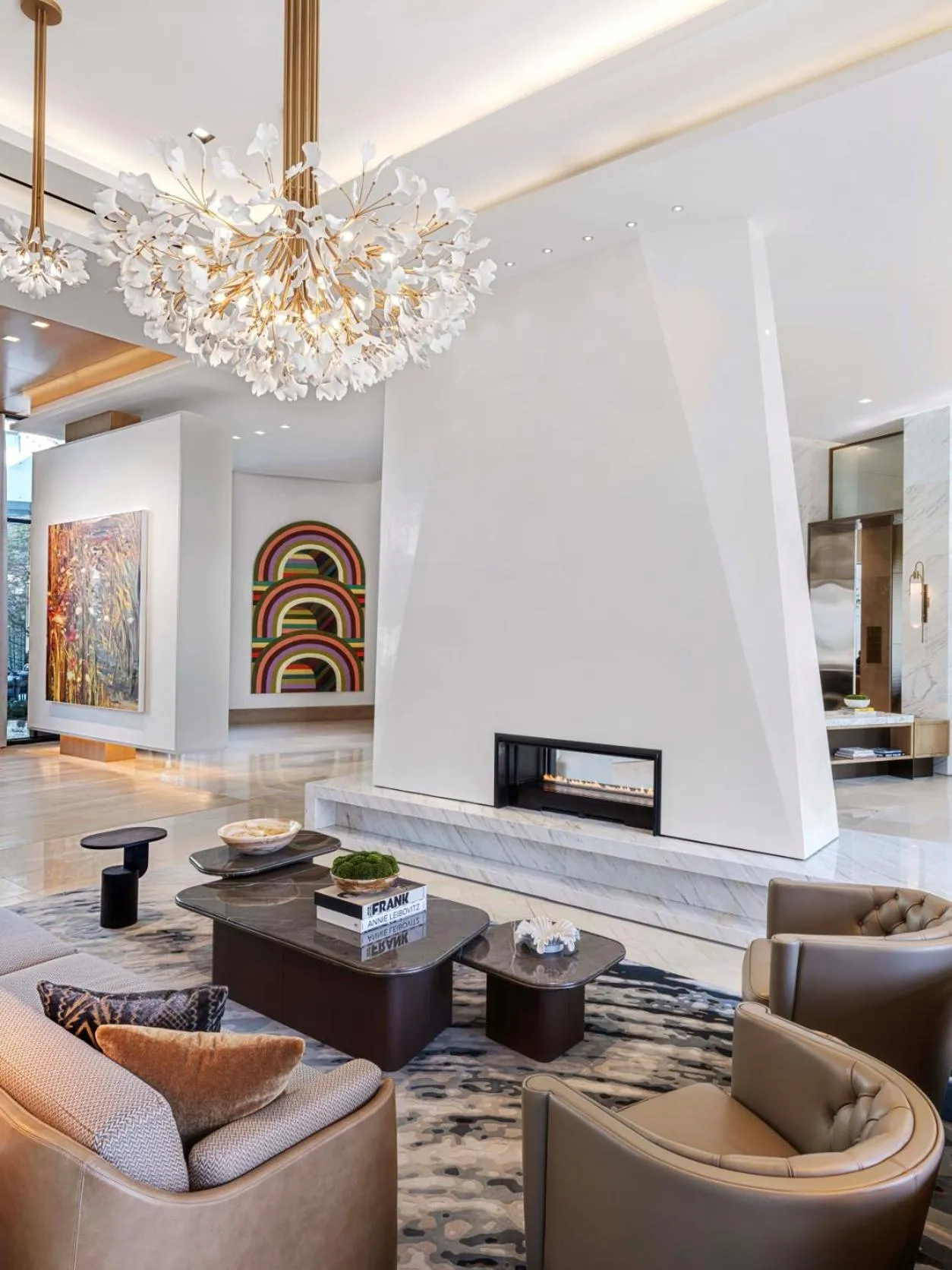 Lobby or reception in The Crescent Hotel, Fort Worth