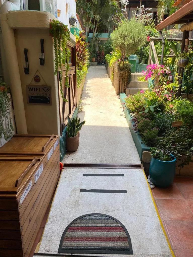 Garden in Posada Nena Santa Ana