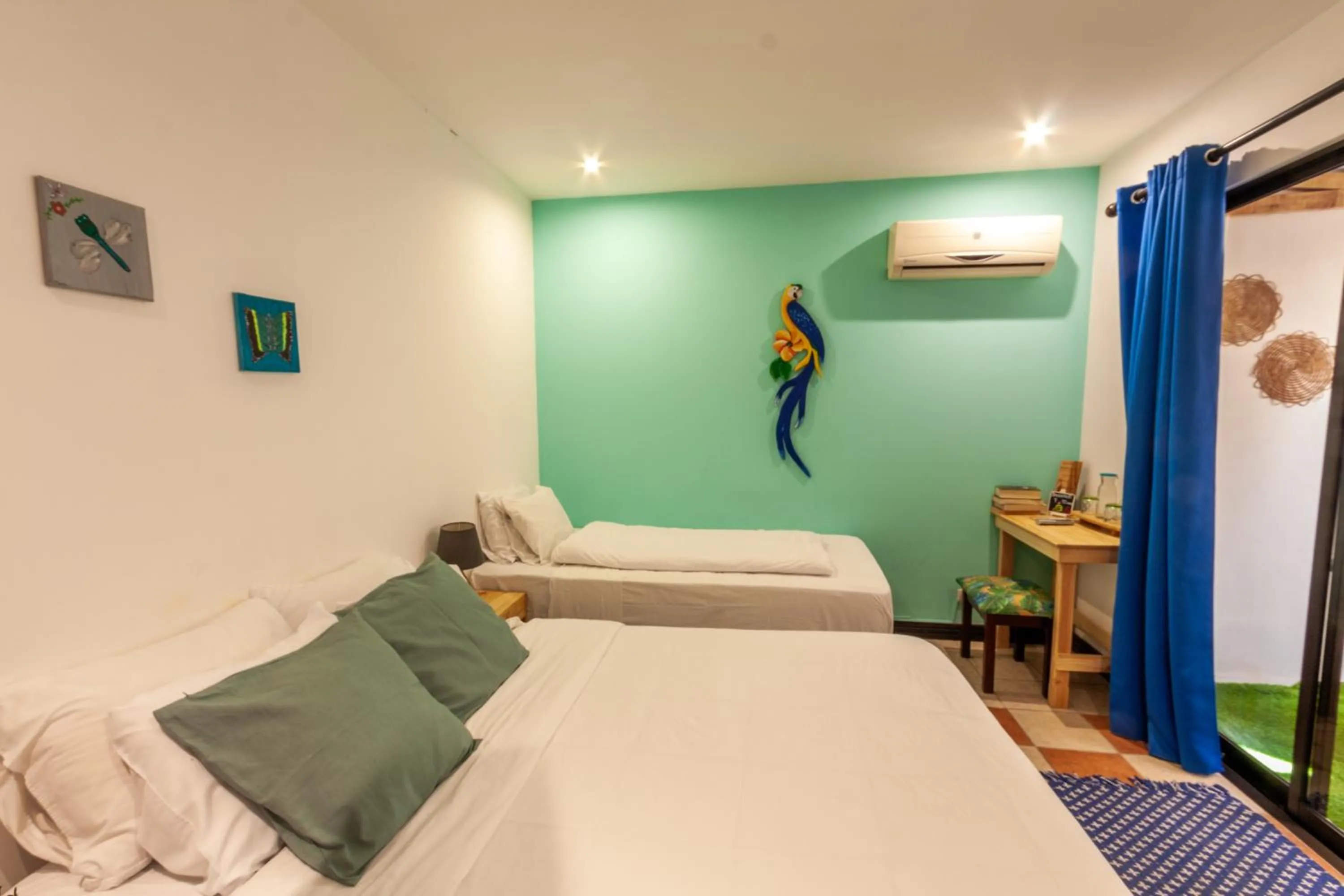 Bed in Posada Nena Santa Ana