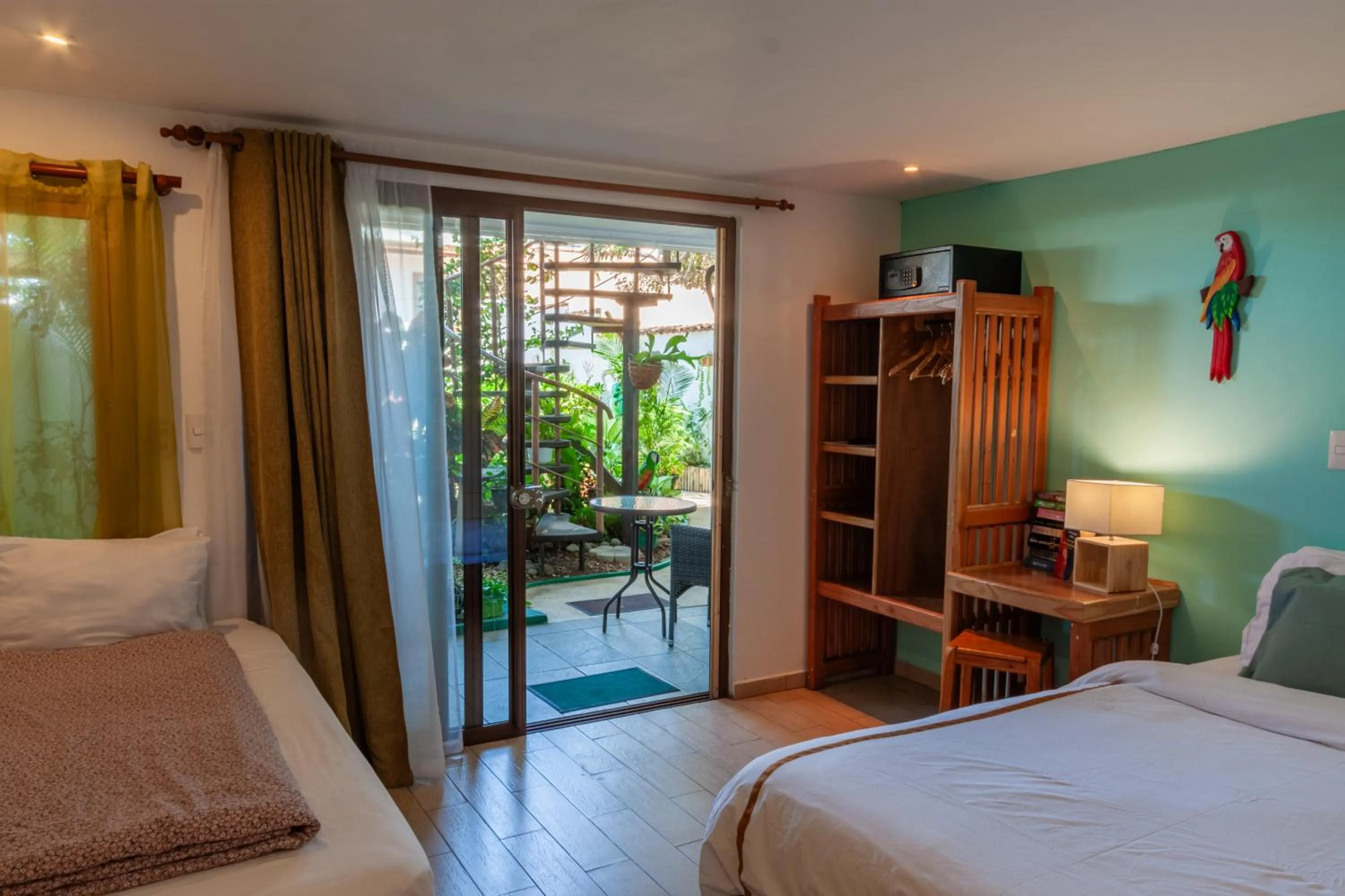 Bed in Posada Nena Santa Ana