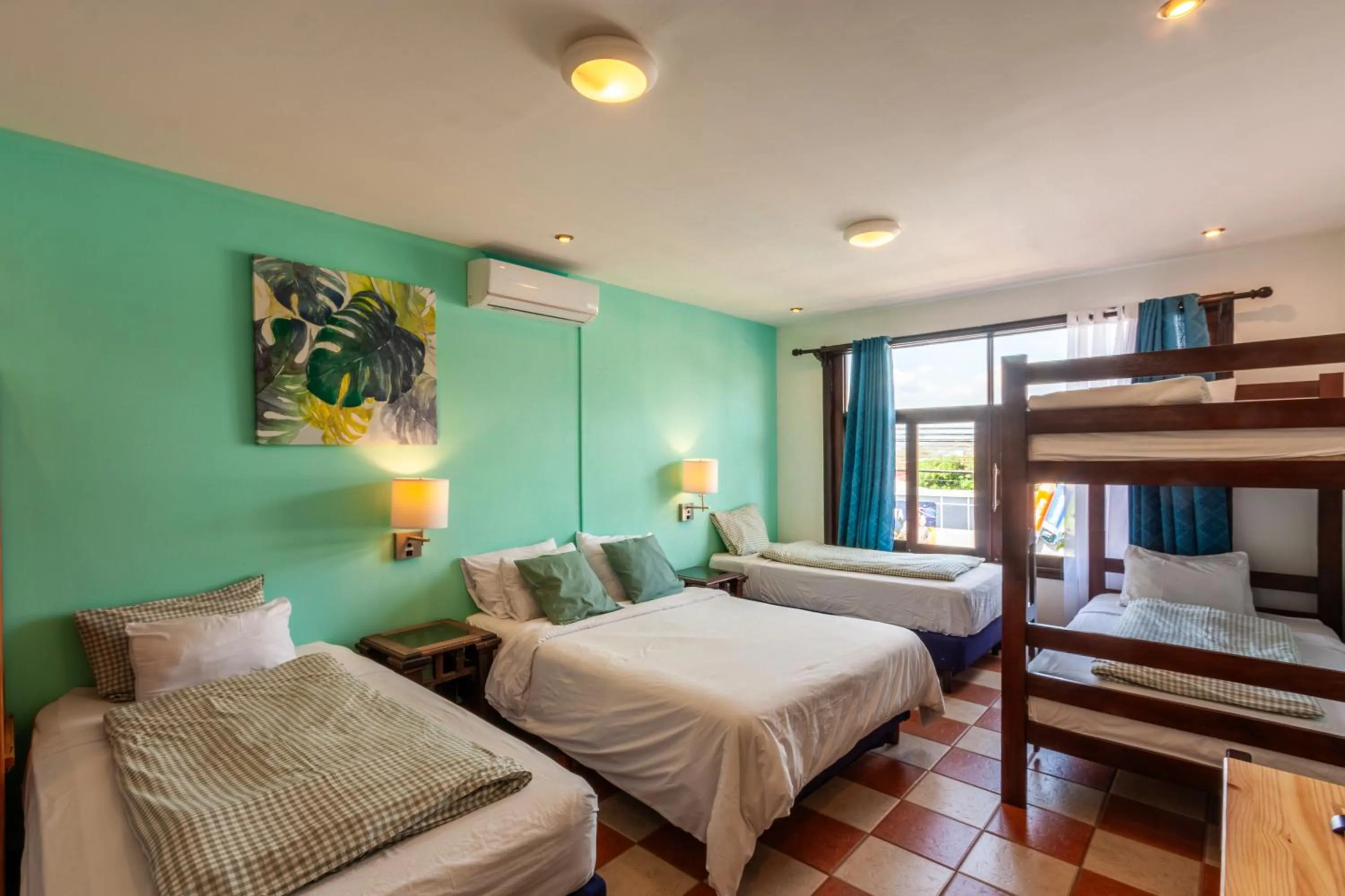 Bed in Posada Nena Santa Ana