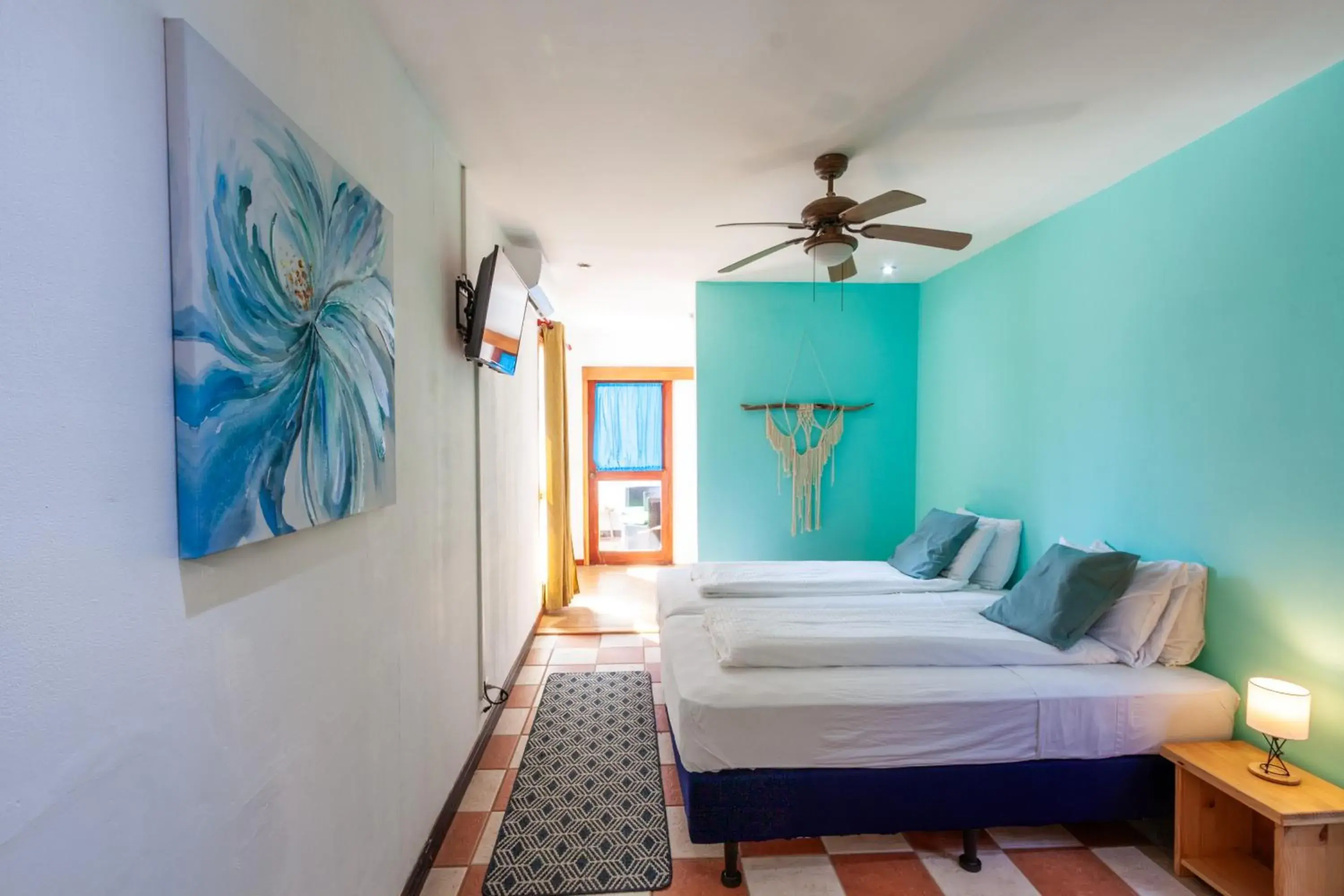 Triple Room with View - single occupancy in Posada Nena Santa Ana Triple Room with View - single occupancy in Posada Nena Santa Ana