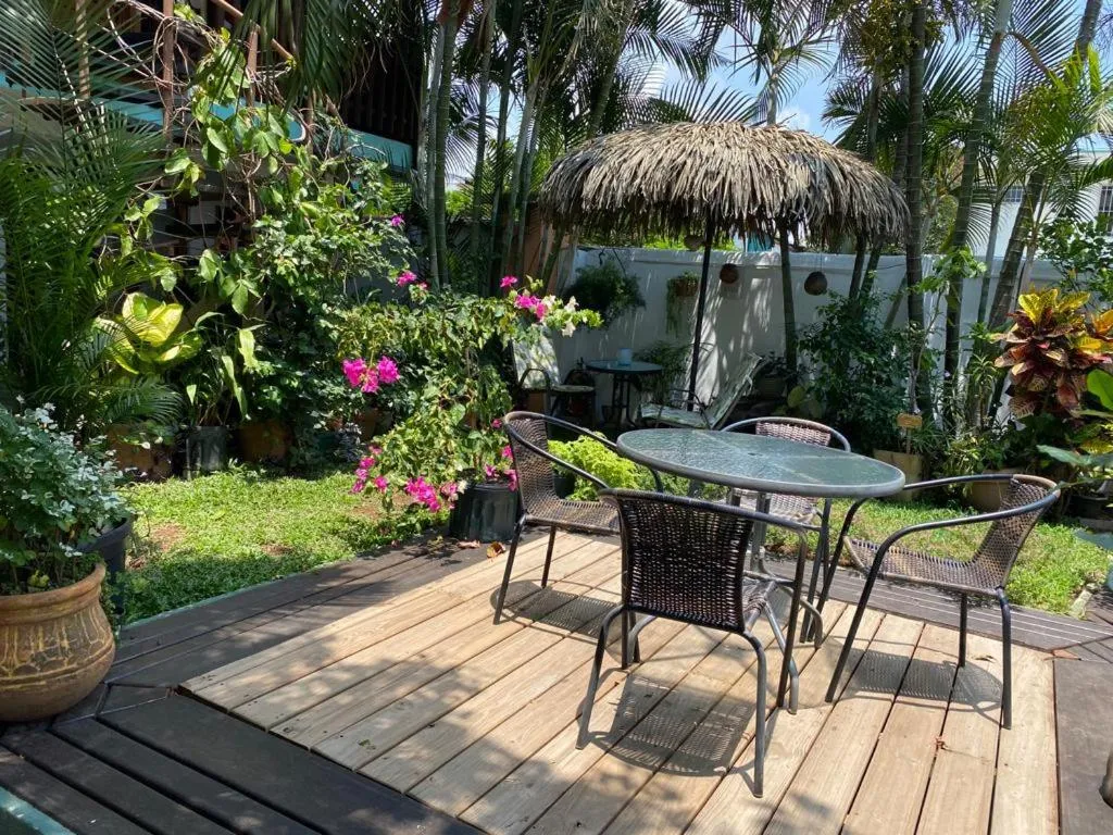 Garden in Posada Nena Santa Ana