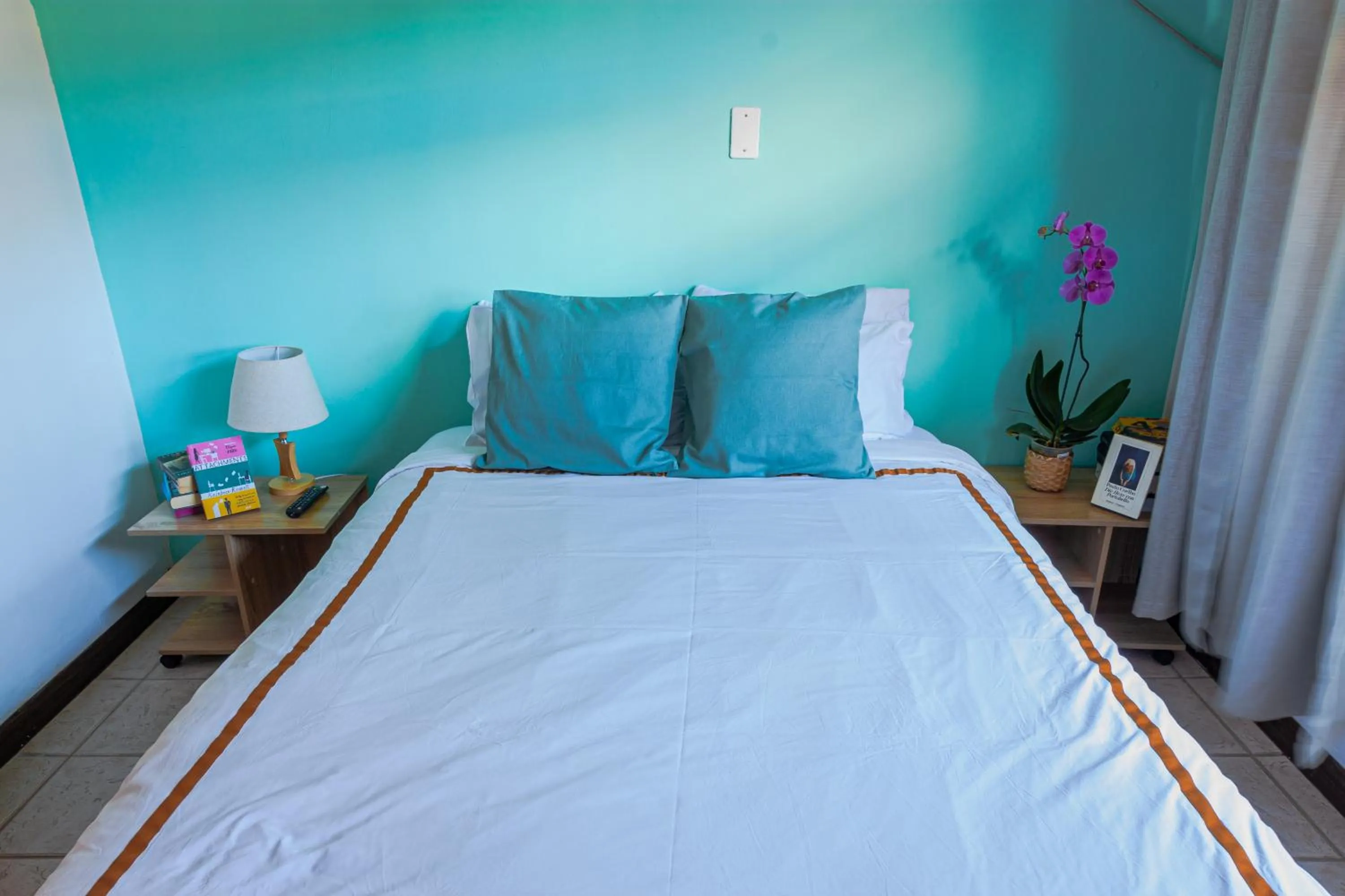 Bed in Posada Nena Santa Ana