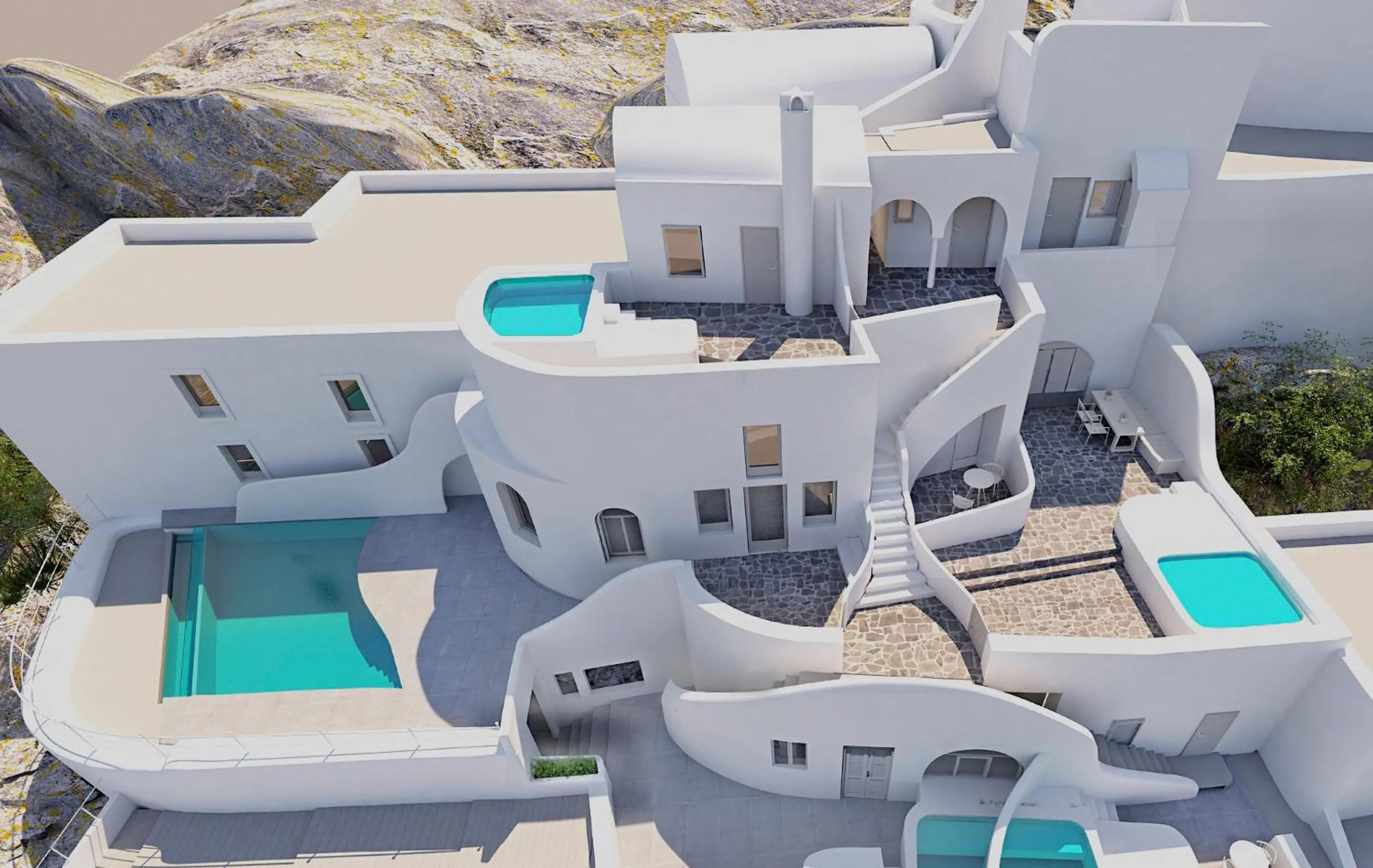 Property building in Eteoro Suites