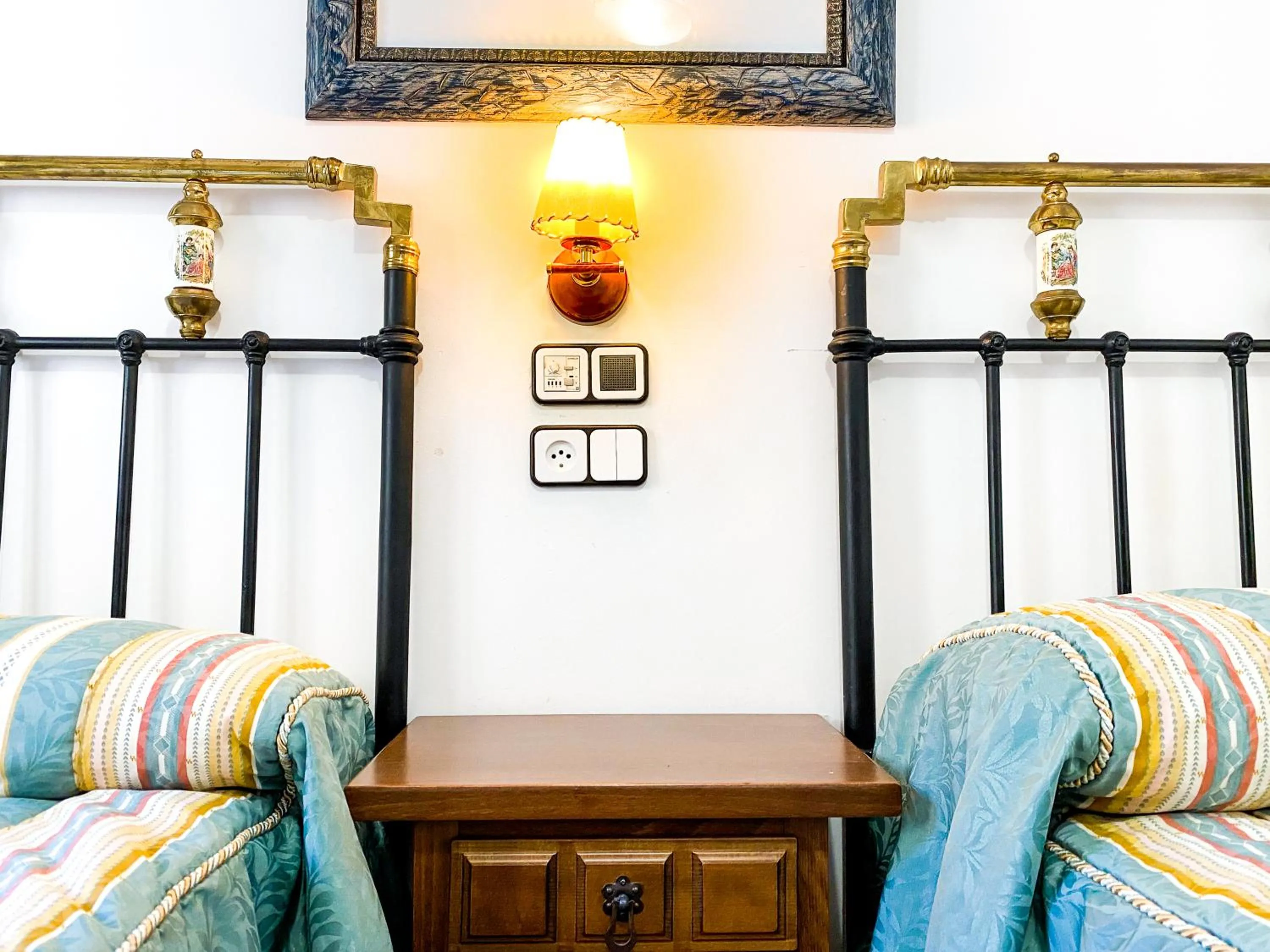 Bed in Posada Los Leones