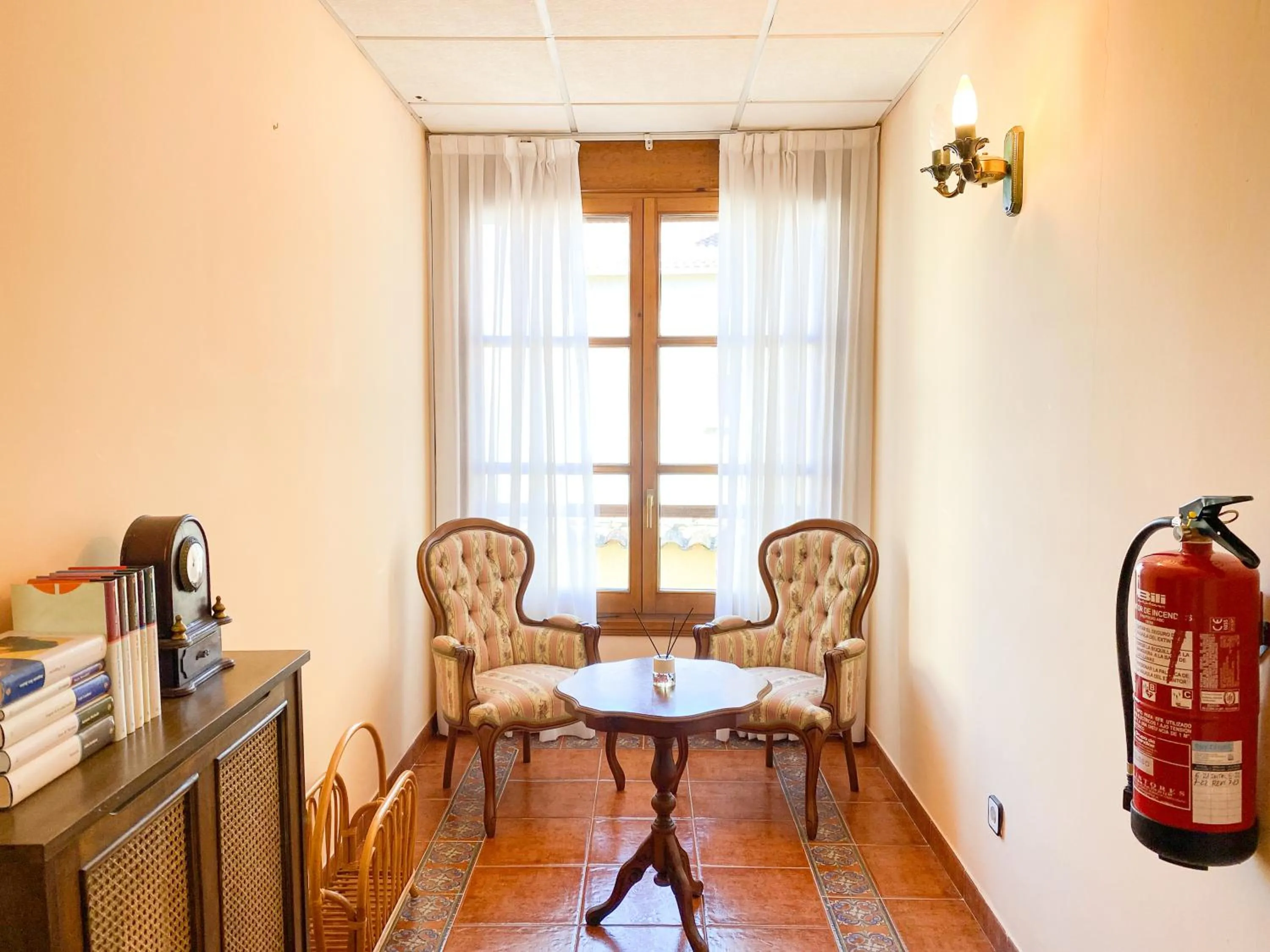 Living room in Posada Los Leones