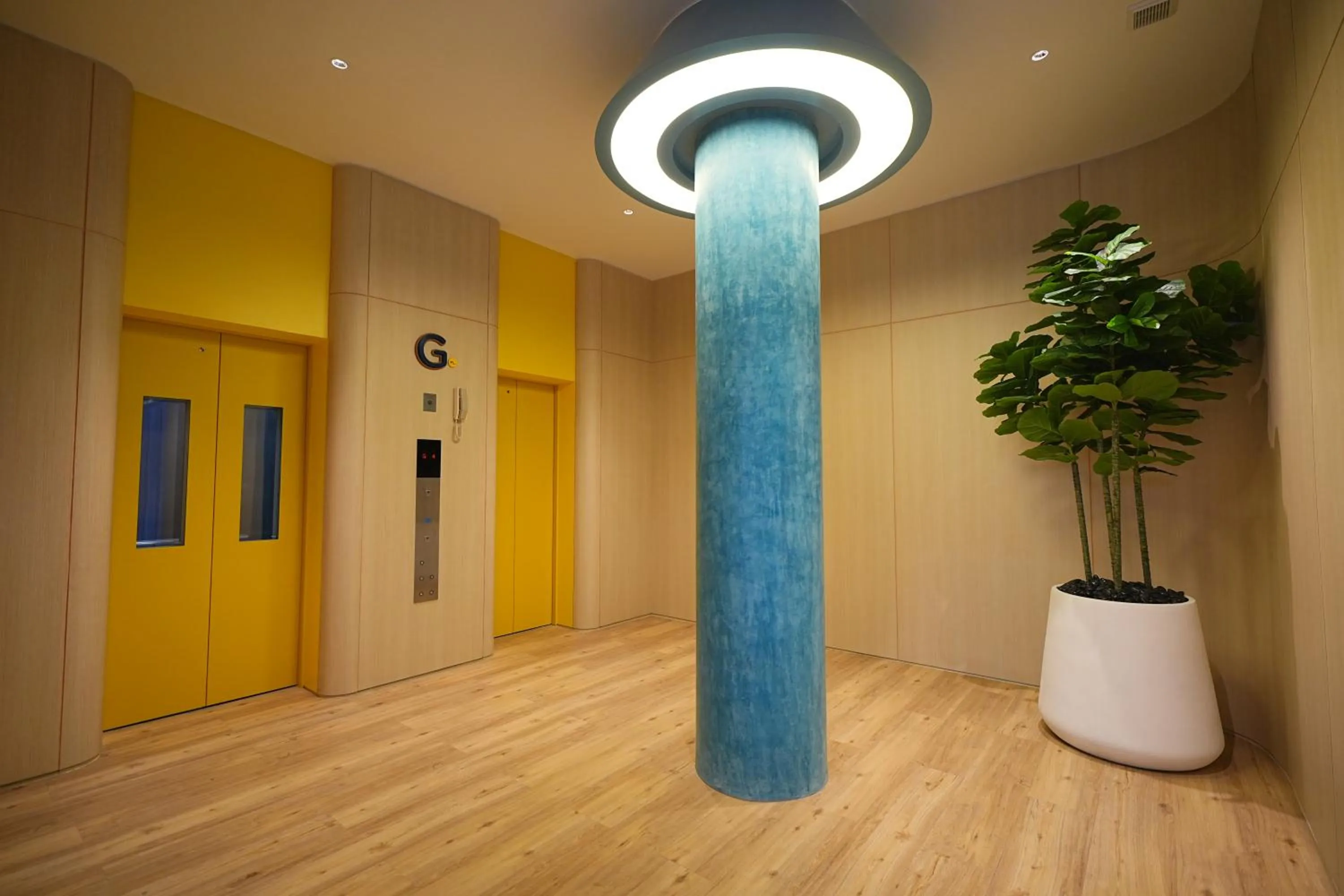 elevator in GO Hotel Ban Chang at Robinson Lifestyle Ban Chang