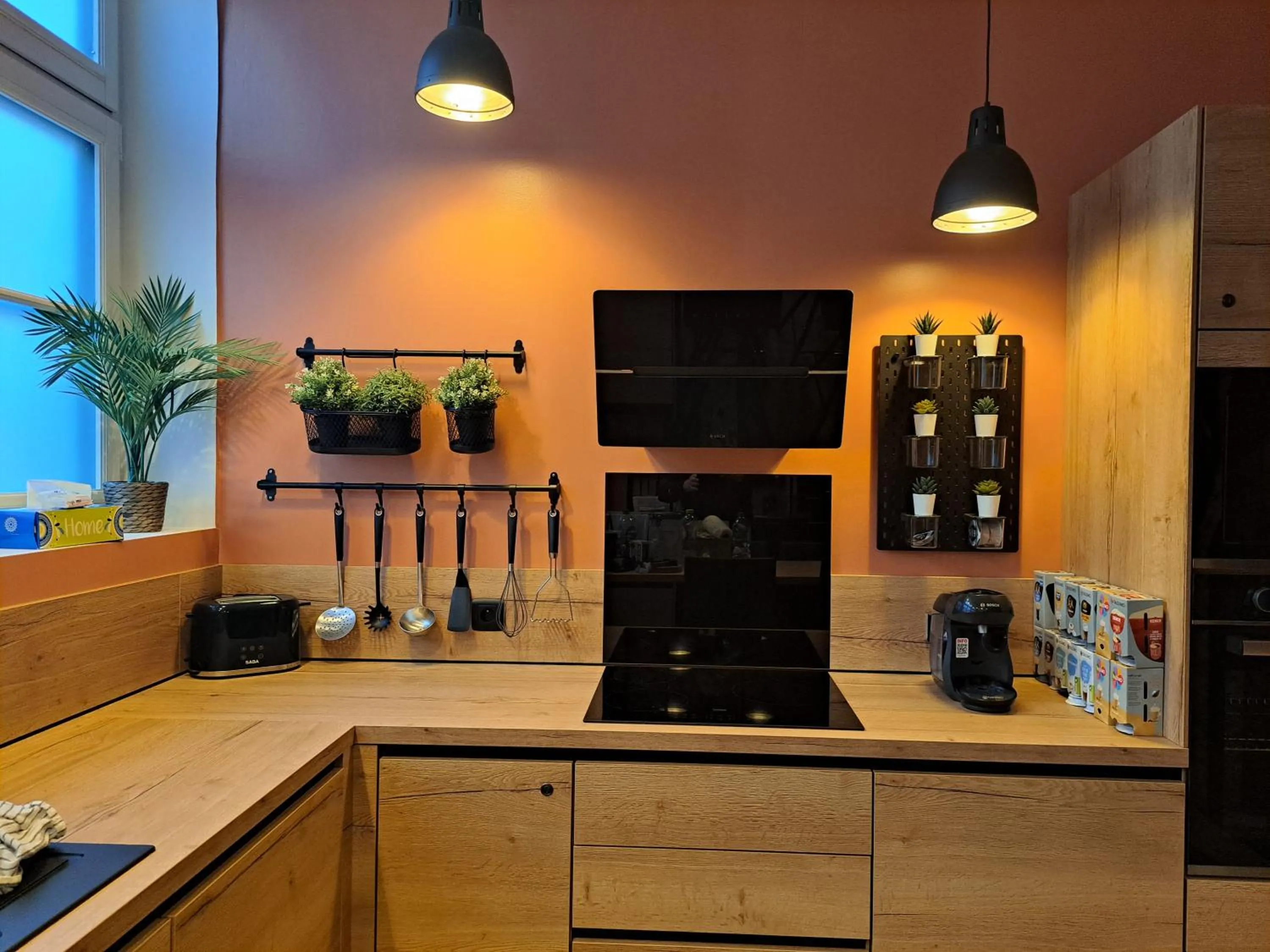 Coffee/tea facilities in Ospaloft, meublé haut de gamme avec spa privatif