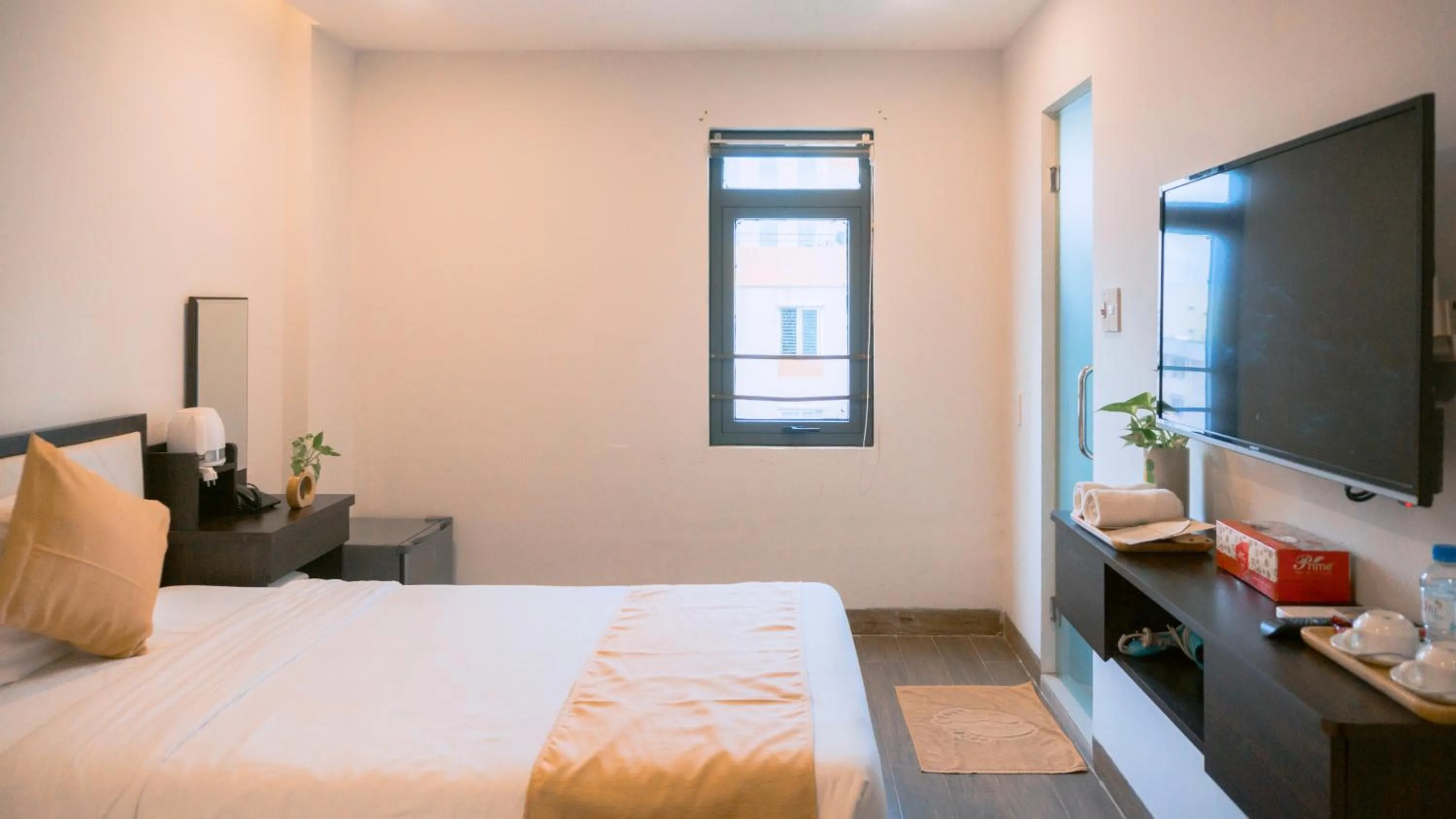 Bed in Horizon Front Beach Hotel Danang