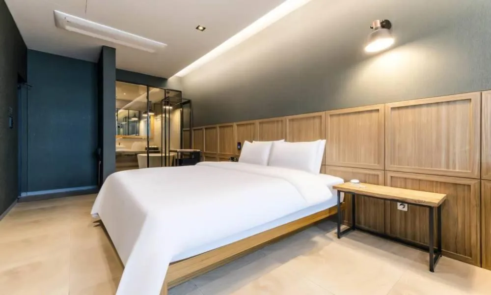 Bed in Anseong Nomad Hotel