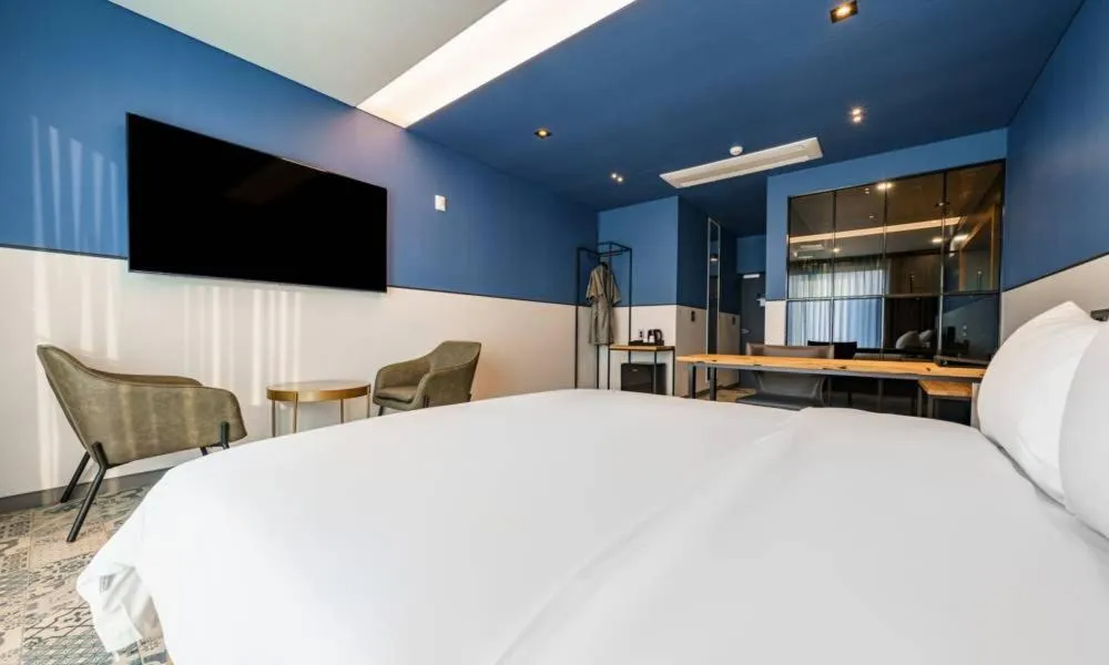 Bed in Anseong Nomad Hotel