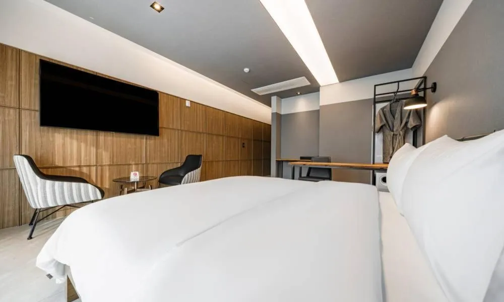 Bed in Anseong Nomad Hotel