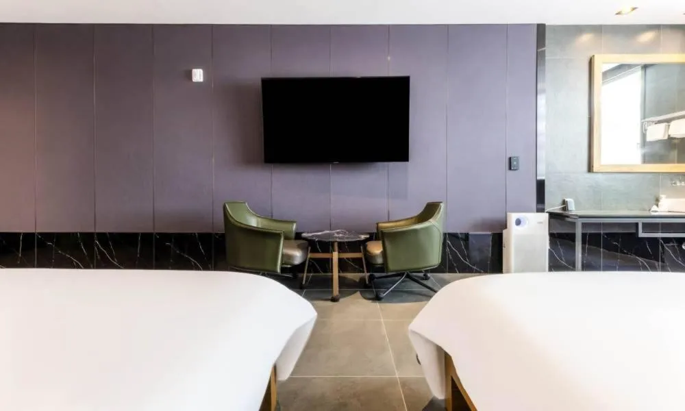 Bed in Anseong Nomad Hotel