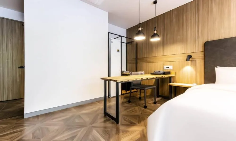 Bed in Anseong Nomad Hotel