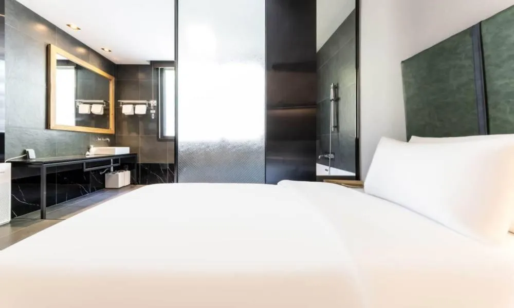 Bed in Anseong Nomad Hotel