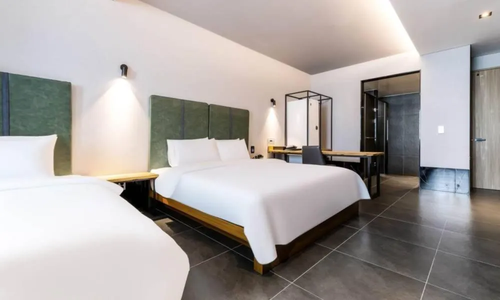 Bed in Anseong Nomad Hotel