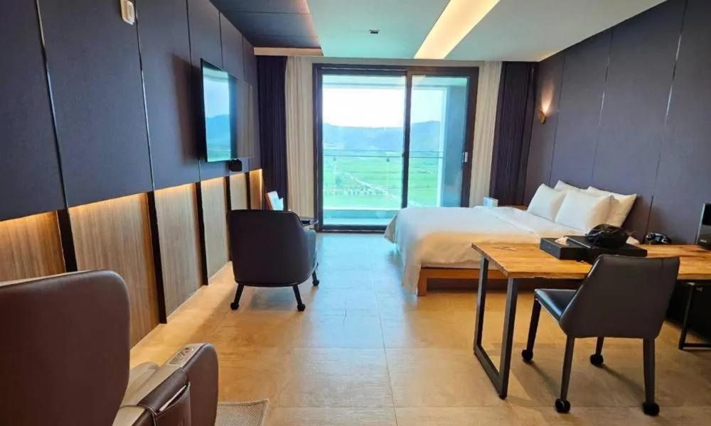 Bed in Anseong Nomad Hotel