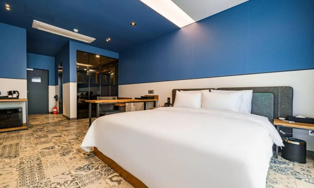 Bed in Anseong Nomad Hotel