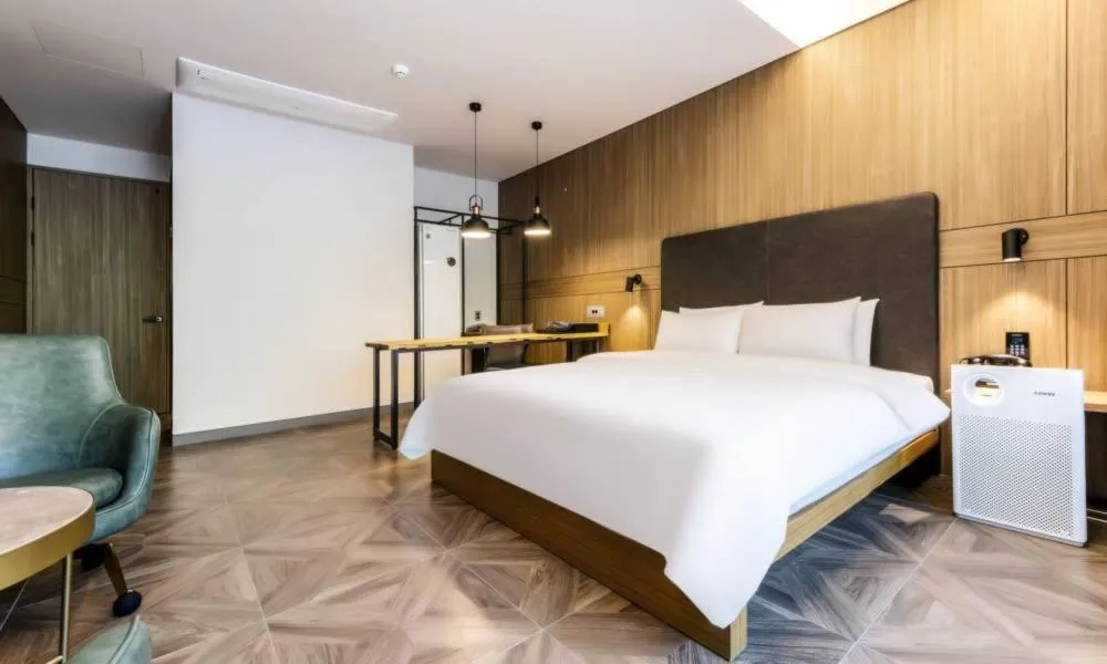 Bed in Anseong Nomad Hotel