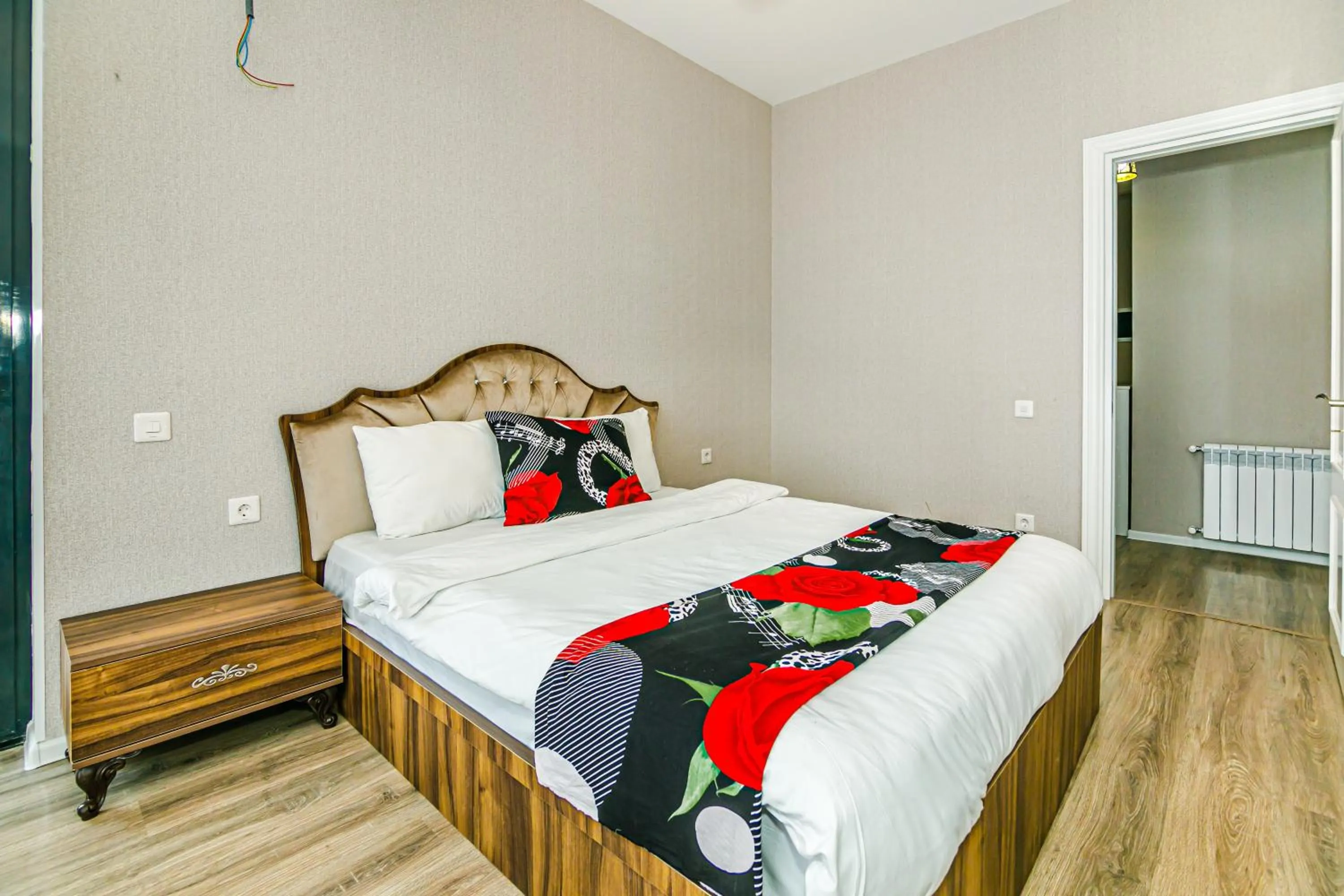 Bed in Sabah Residance Garden Wiev