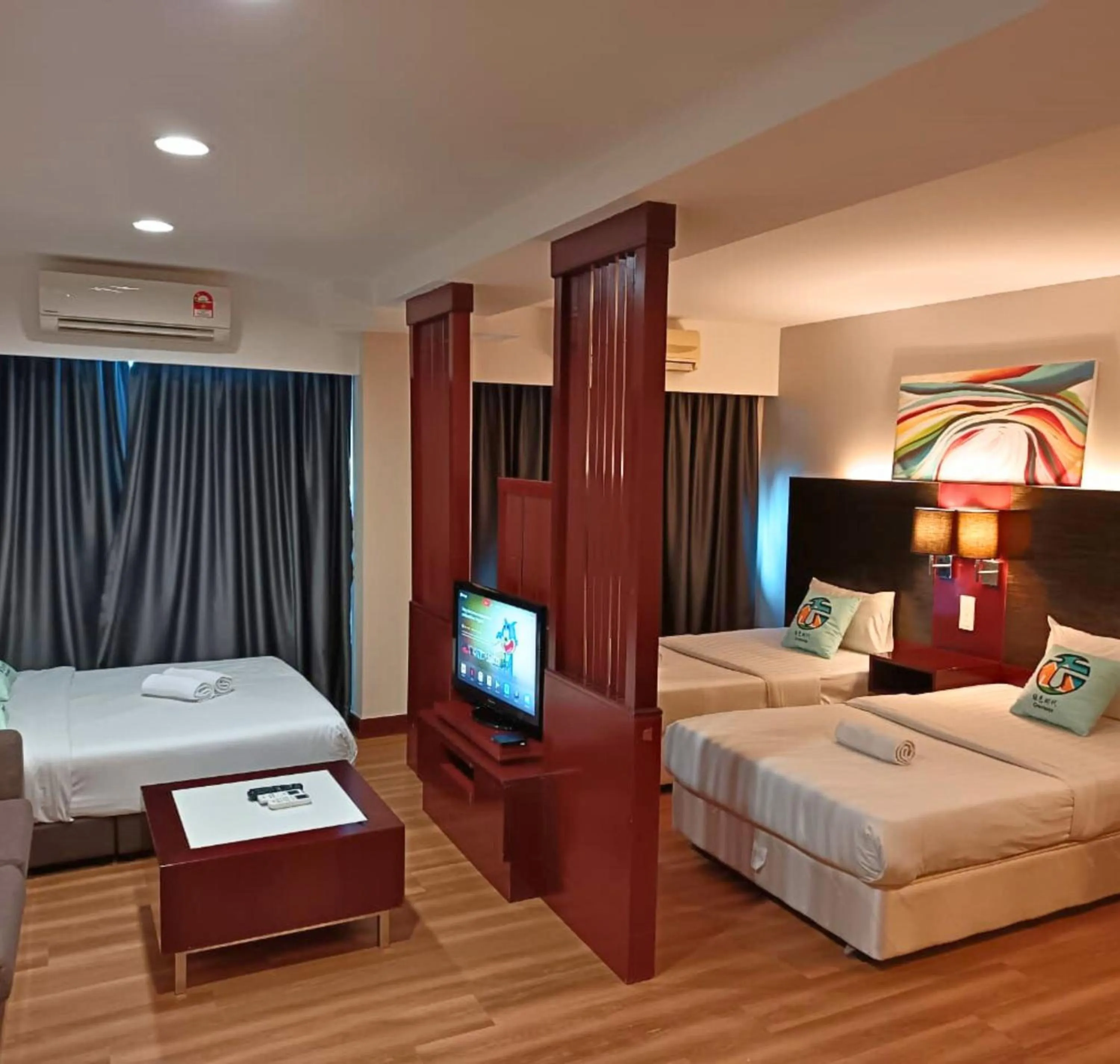 Bedroom, Bed in Greenage MingSuite 明绿时代套房 Kota Kinabalu 亚庇市中心