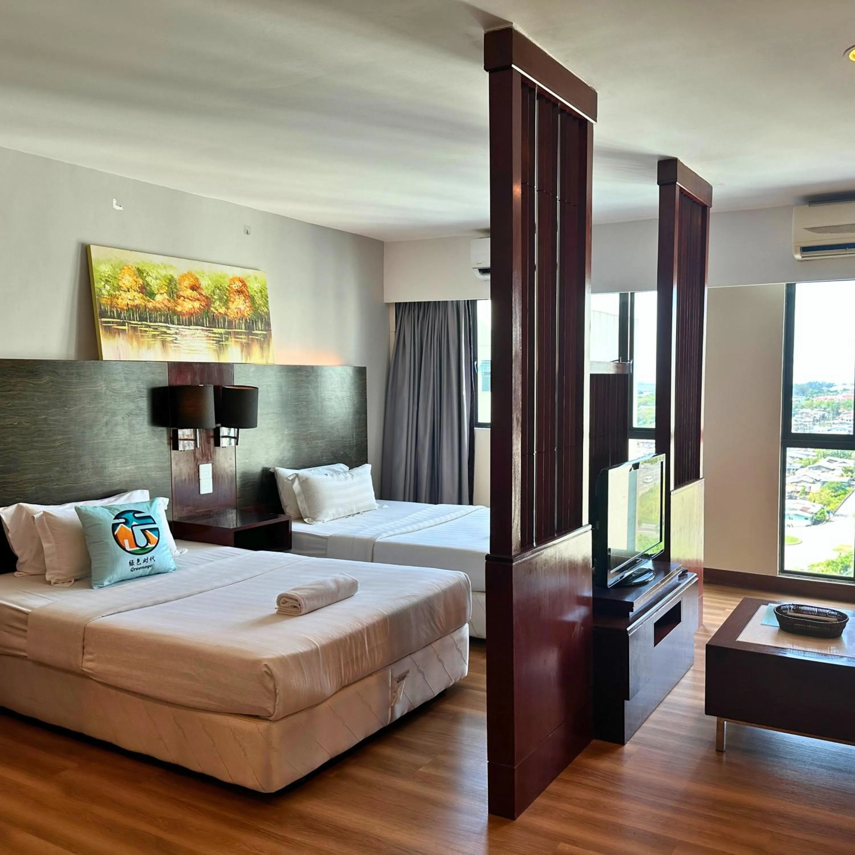 Bedroom, Bed in Greenage MingSuite 明绿时代套房 Kota Kinabalu 亚庇市中心