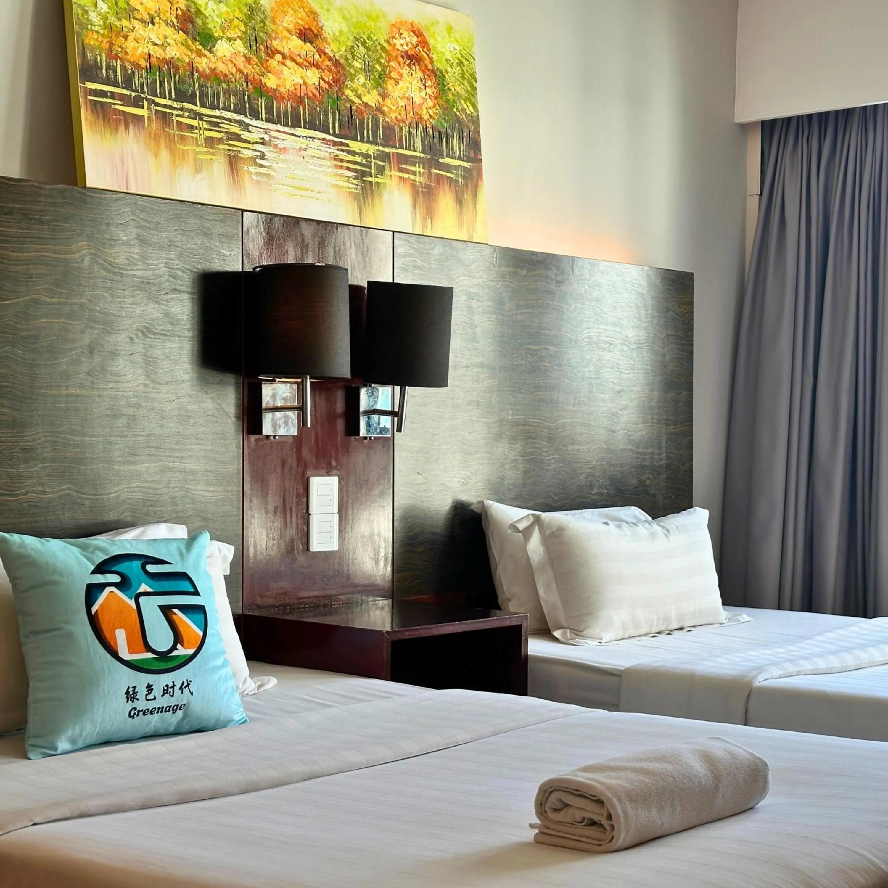 Bedroom, Bed in Greenage MingSuite 明绿时代套房 Kota Kinabalu 亚庇市中心