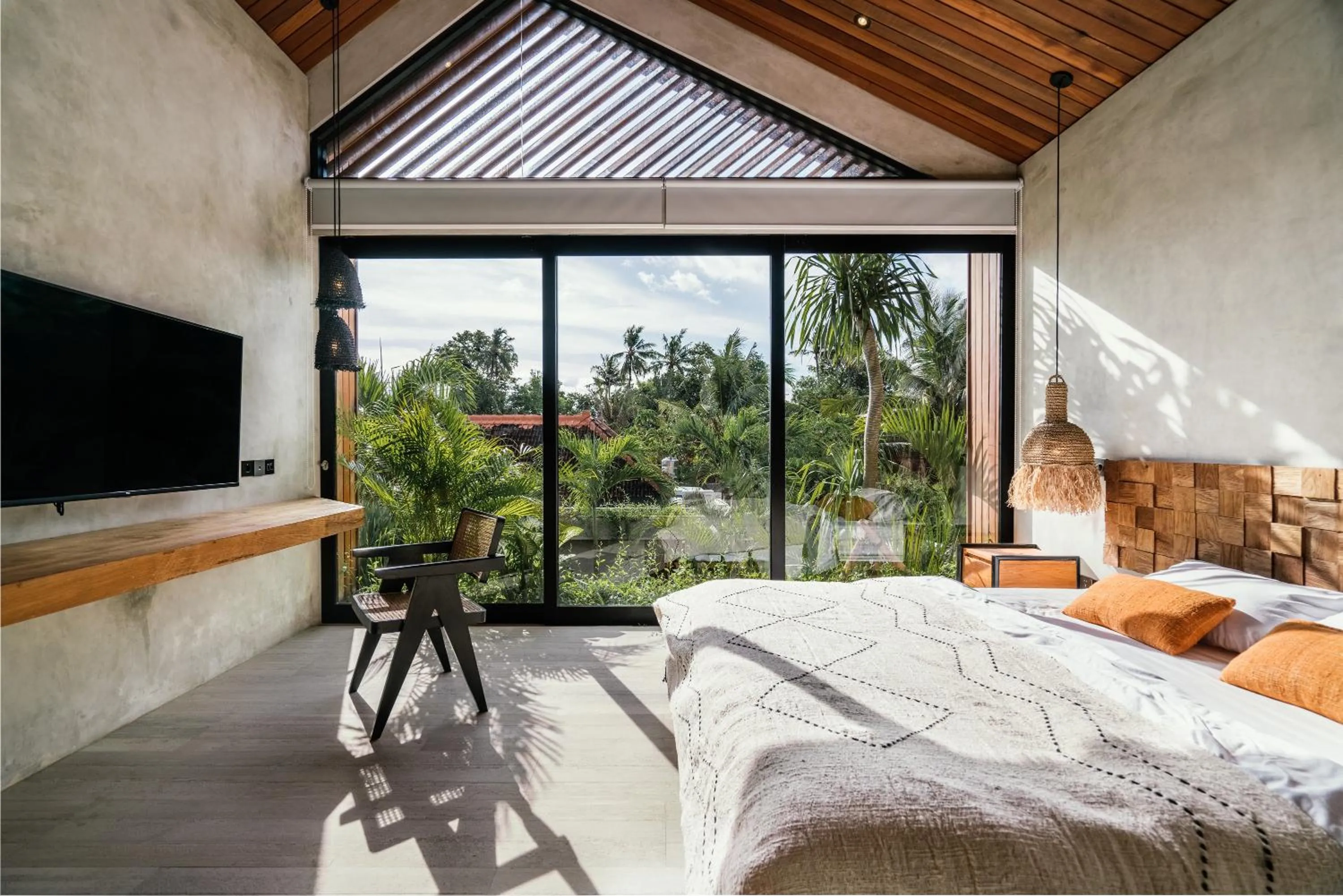 Bedroom, Bed in Blacksand Villas Canggu