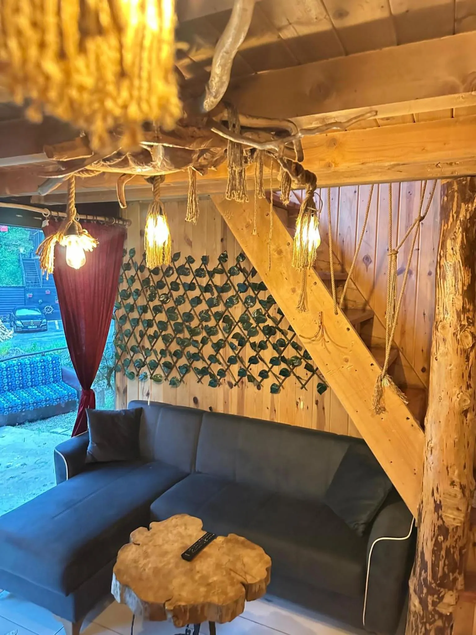 Living room in AYDER SOCi DAĞ EVLERİ