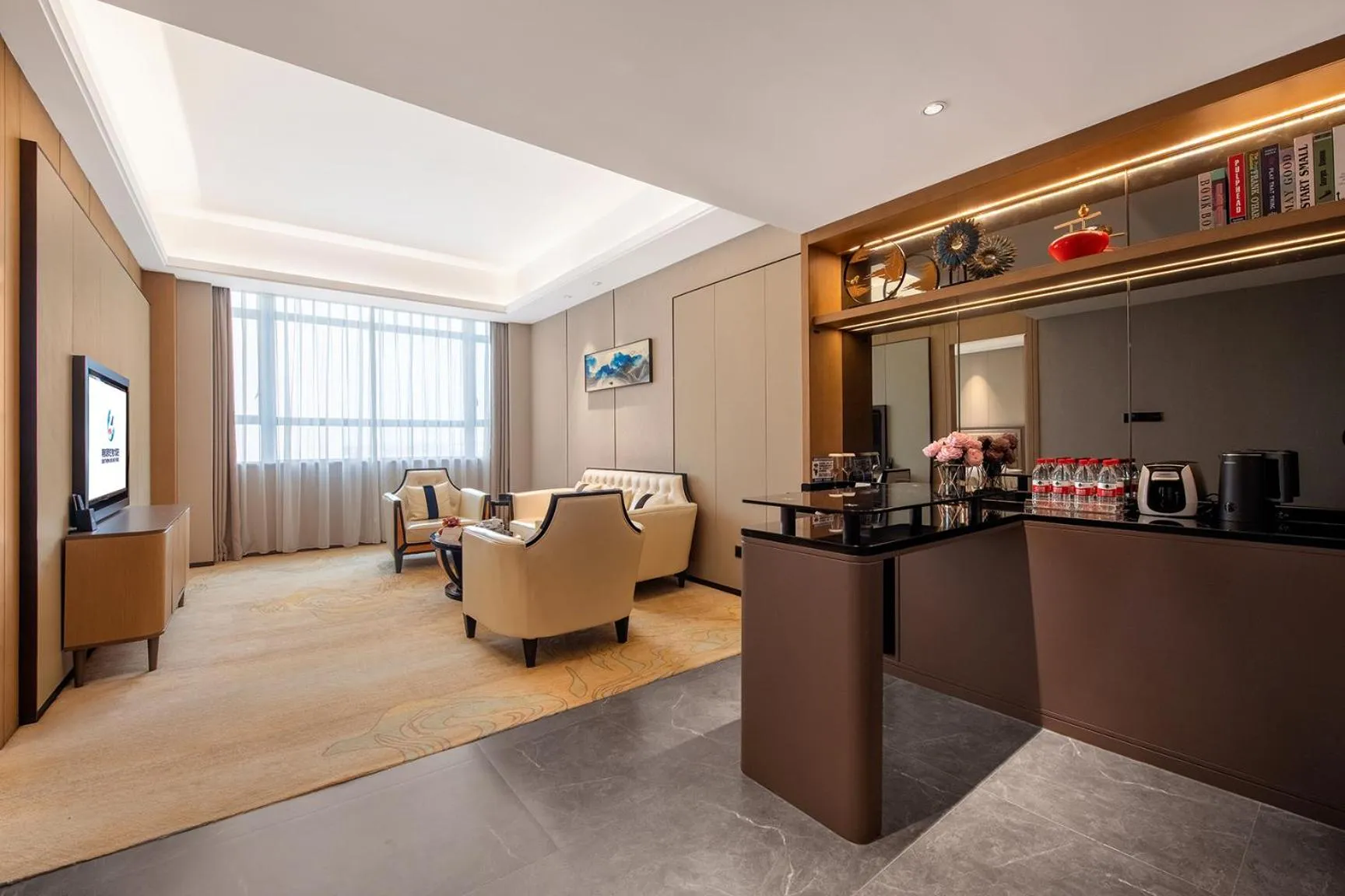 Living room in Guangzhou Southern Airlines Pearl Airport Hotel