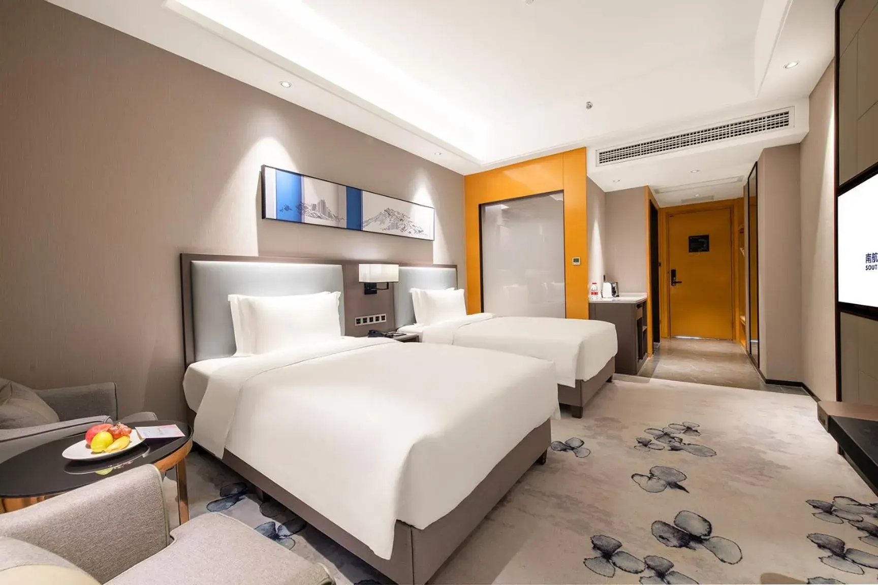 Business Twin Room in Guangzhou Southern Airlines Pearl Airport Hotel- Free shuttle bus to airport Business Twin Room in Guangzhou Southern Airlines Pearl Airport Hotel- Free shuttle bus to airport