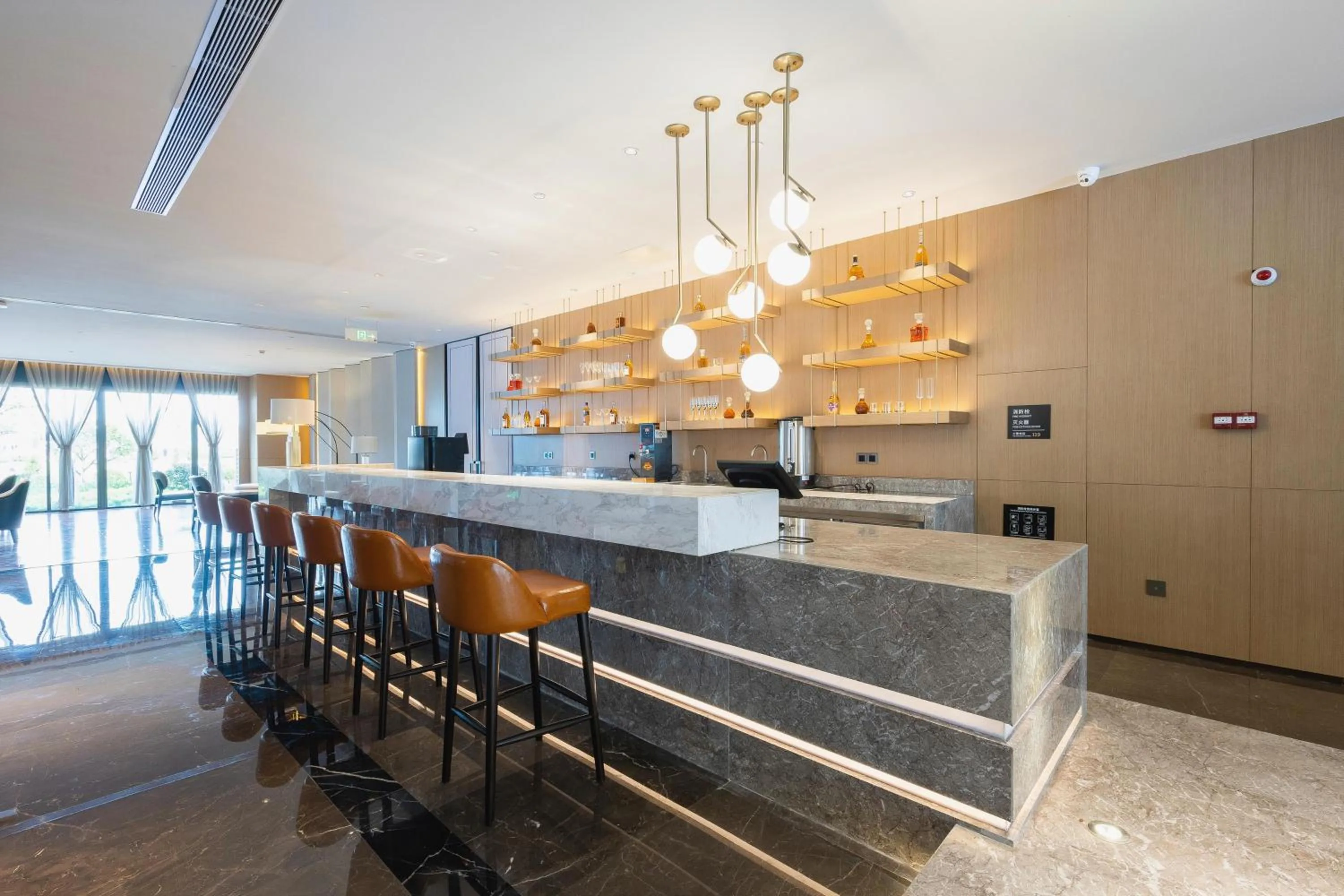 Lounge or bar in Guangzhou Southern Airlines Pearl Airport Hotel