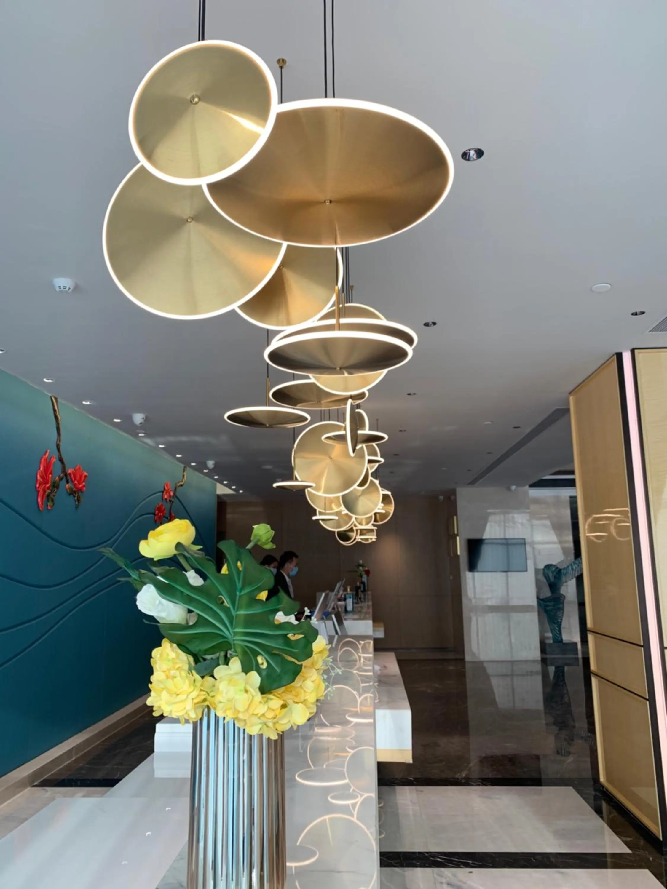 Lobby or reception in Guangzhou Southern Airlines Pearl Airport Hotel