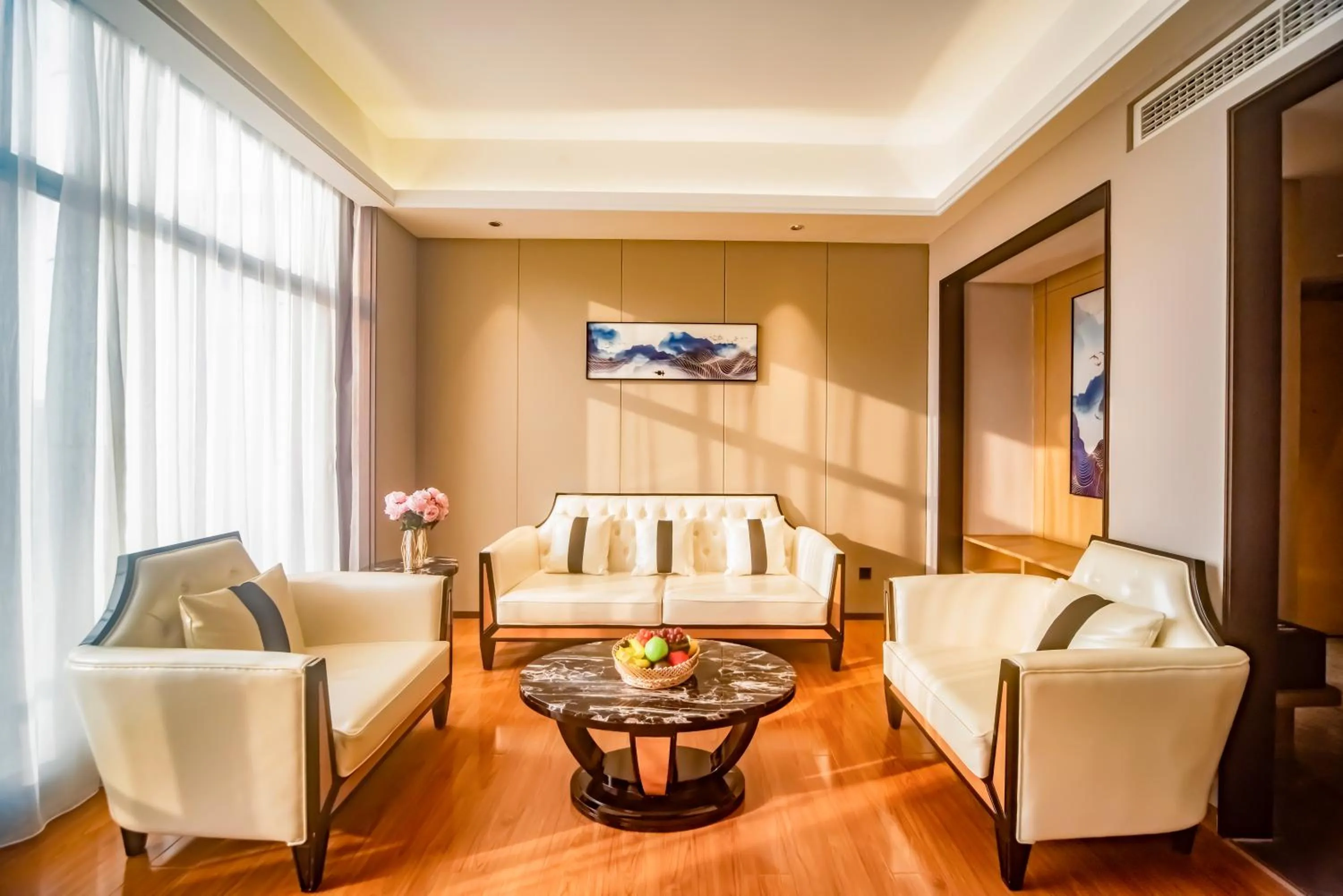 Living room in Guangzhou Southern Airlines Pearl Airport Hotel