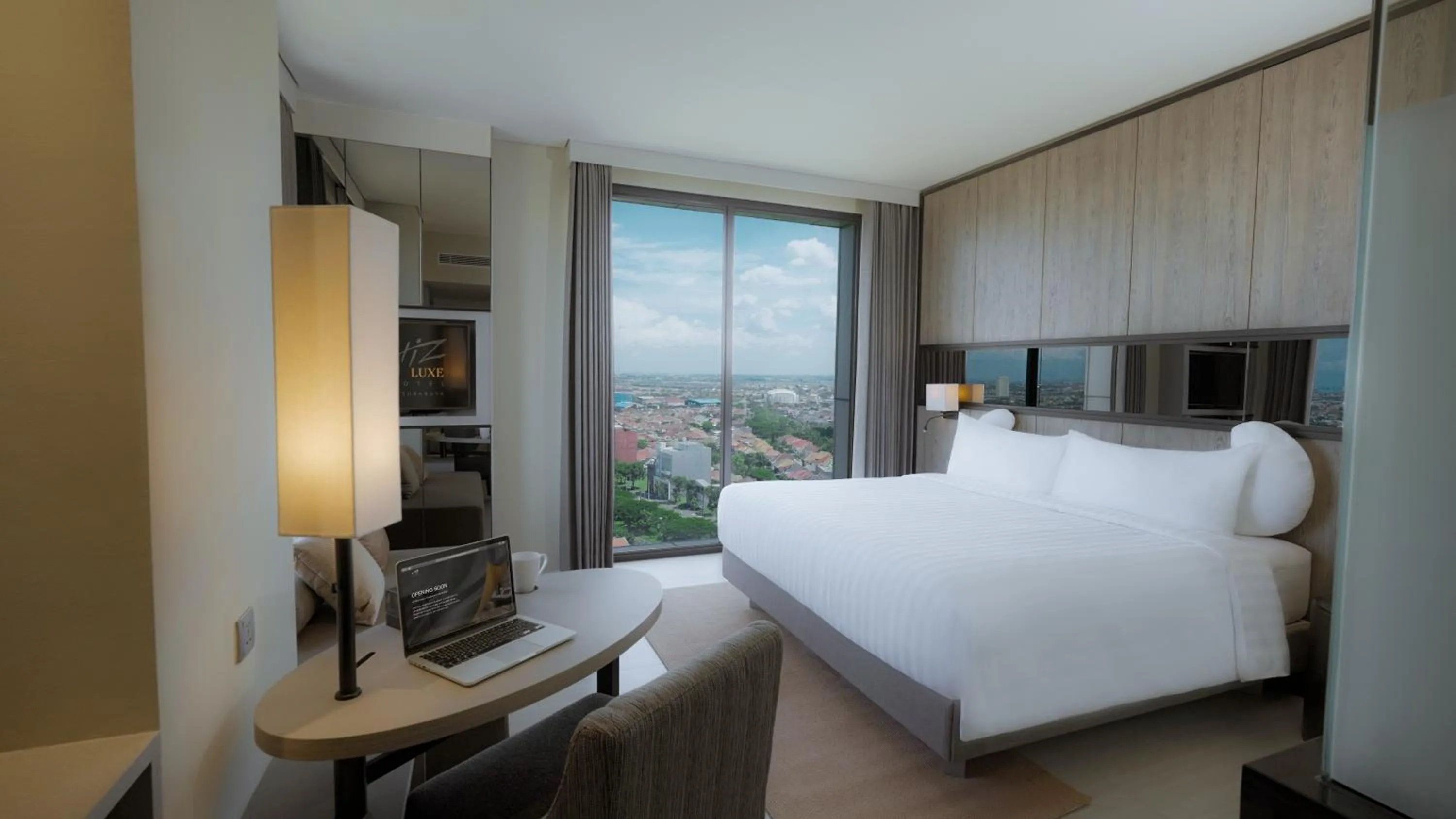 Bedroom, Bed in Whiz Luxe Hotel Spazio Surabaya