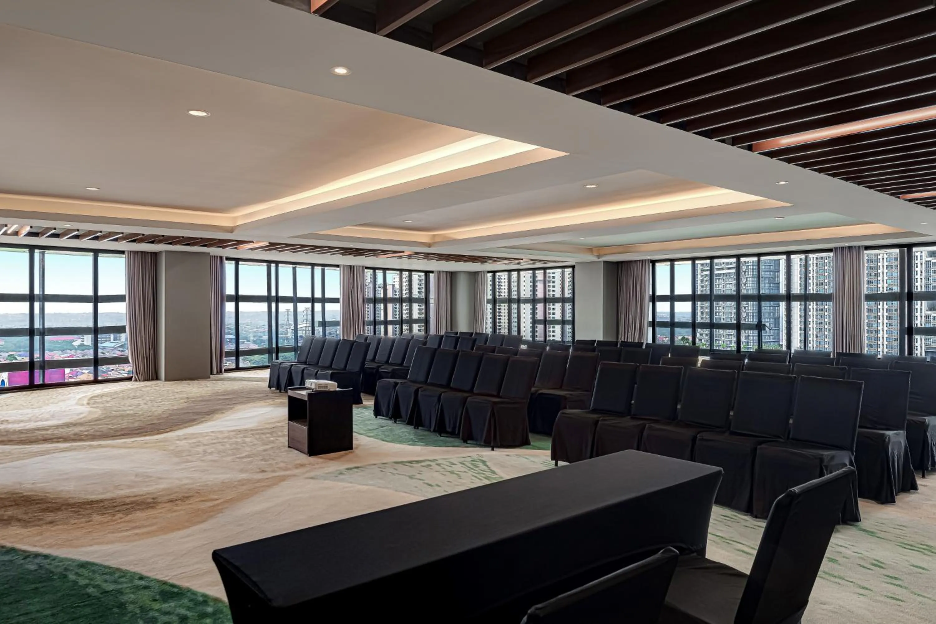 Meeting/conference room in Whiz Luxe Hotel Spazio Surabaya