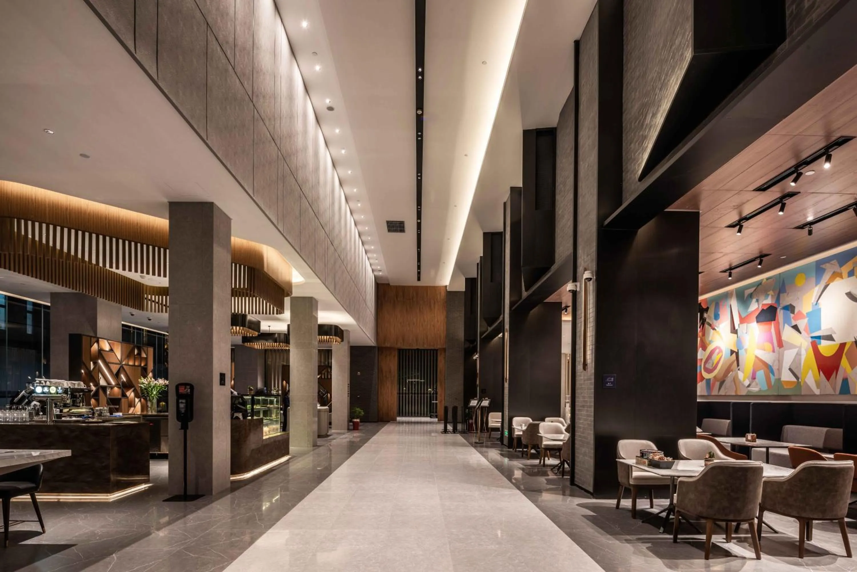 Lobby or reception in UrCove by Hyatt Shanghai Lujiazui Expo Center