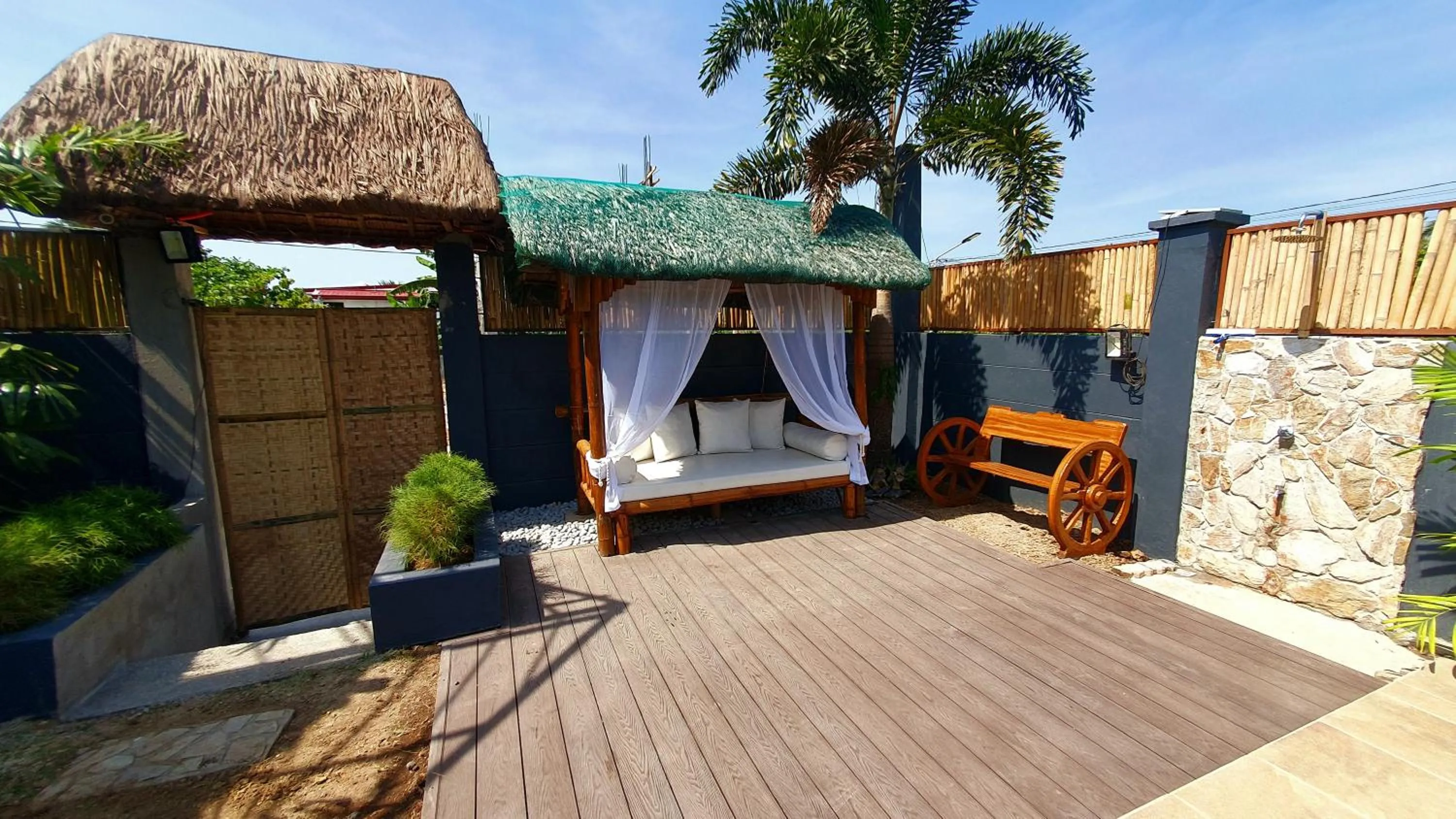 Patio in The Farm Shack by SMS Hospitality