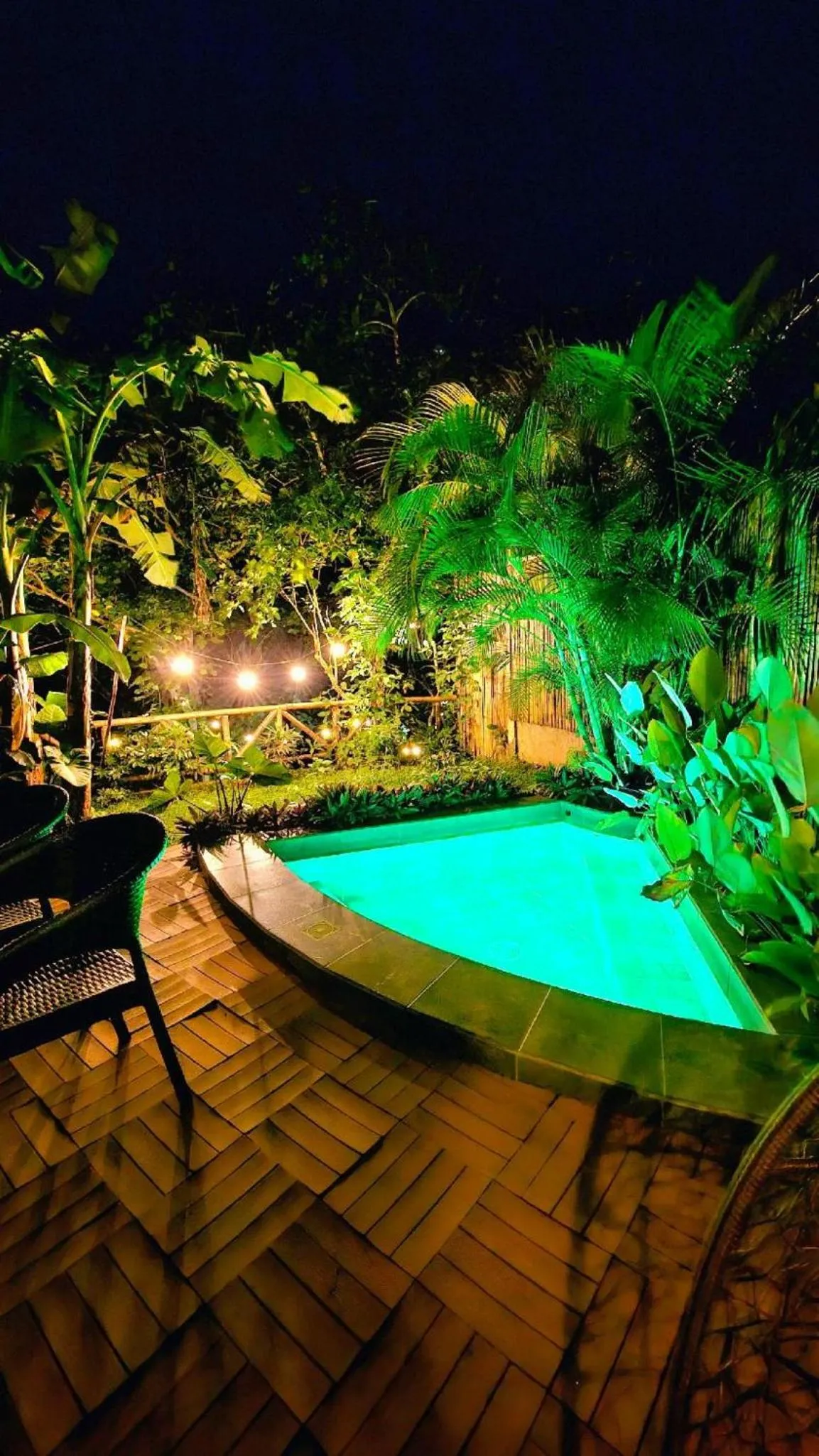 Pool view in The Farm Shack by SMS Hospitality