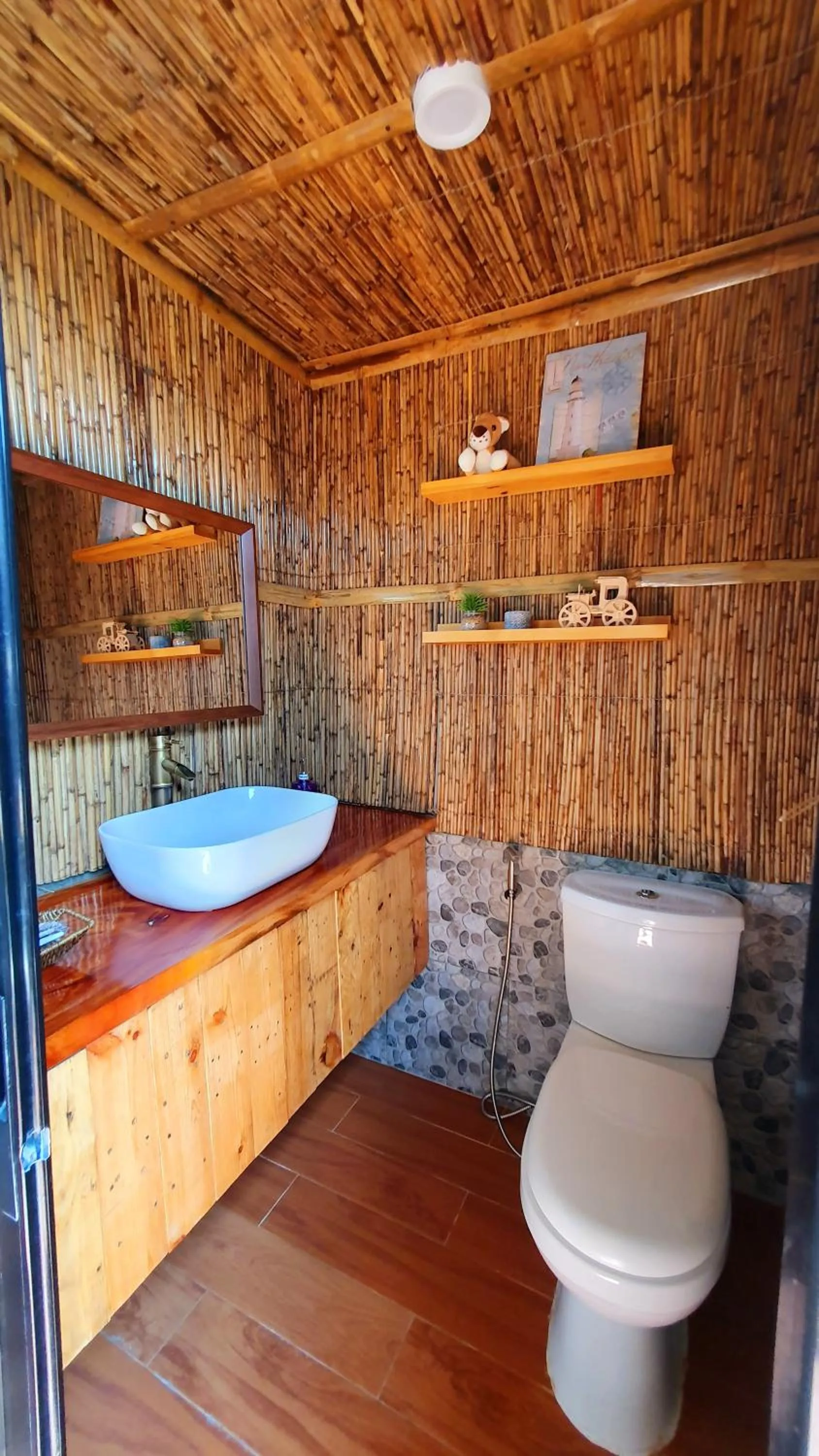 Toilet in The Farm Shack by SMS Hospitality